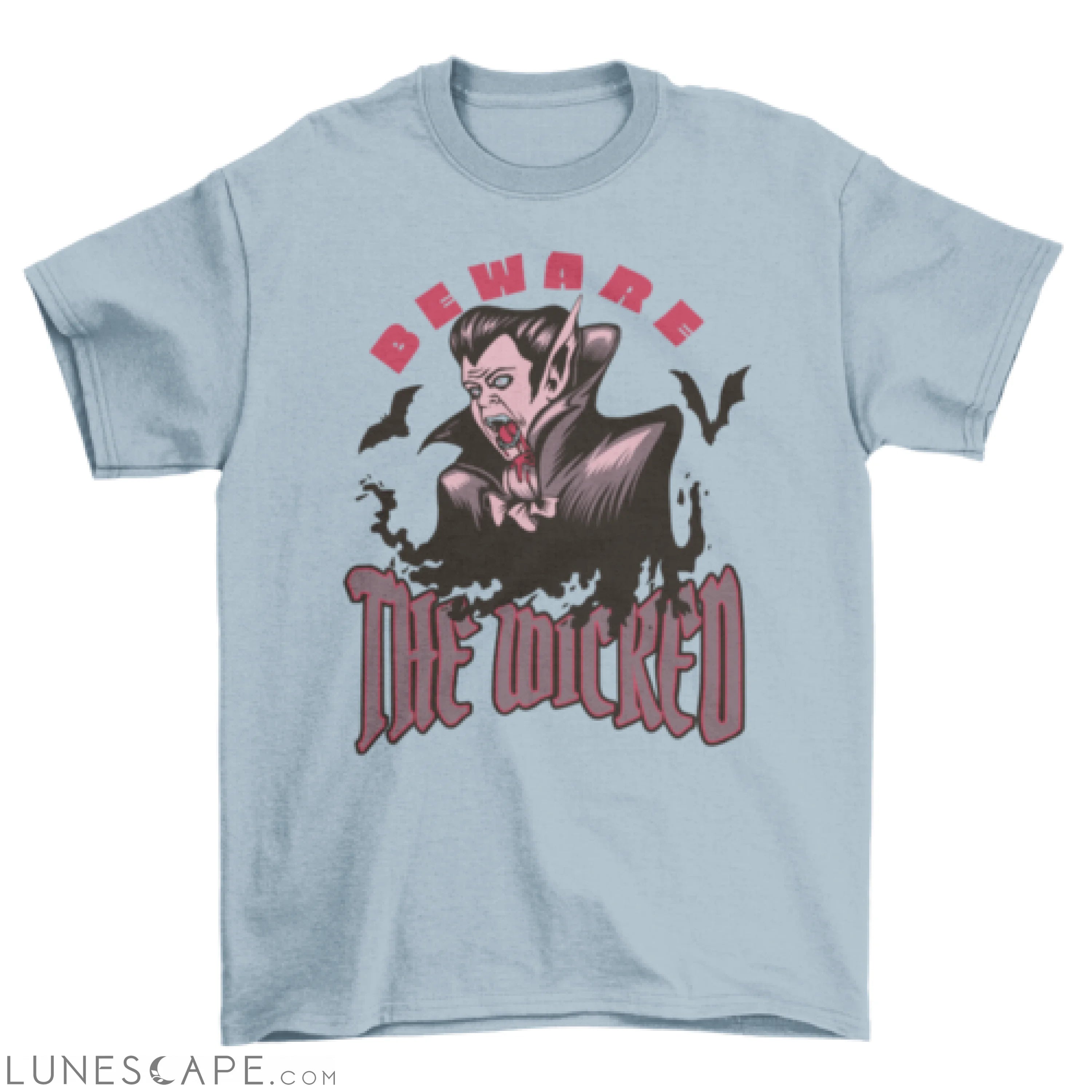 Wicked Halloween vampire t-shirt LUNESCAPE