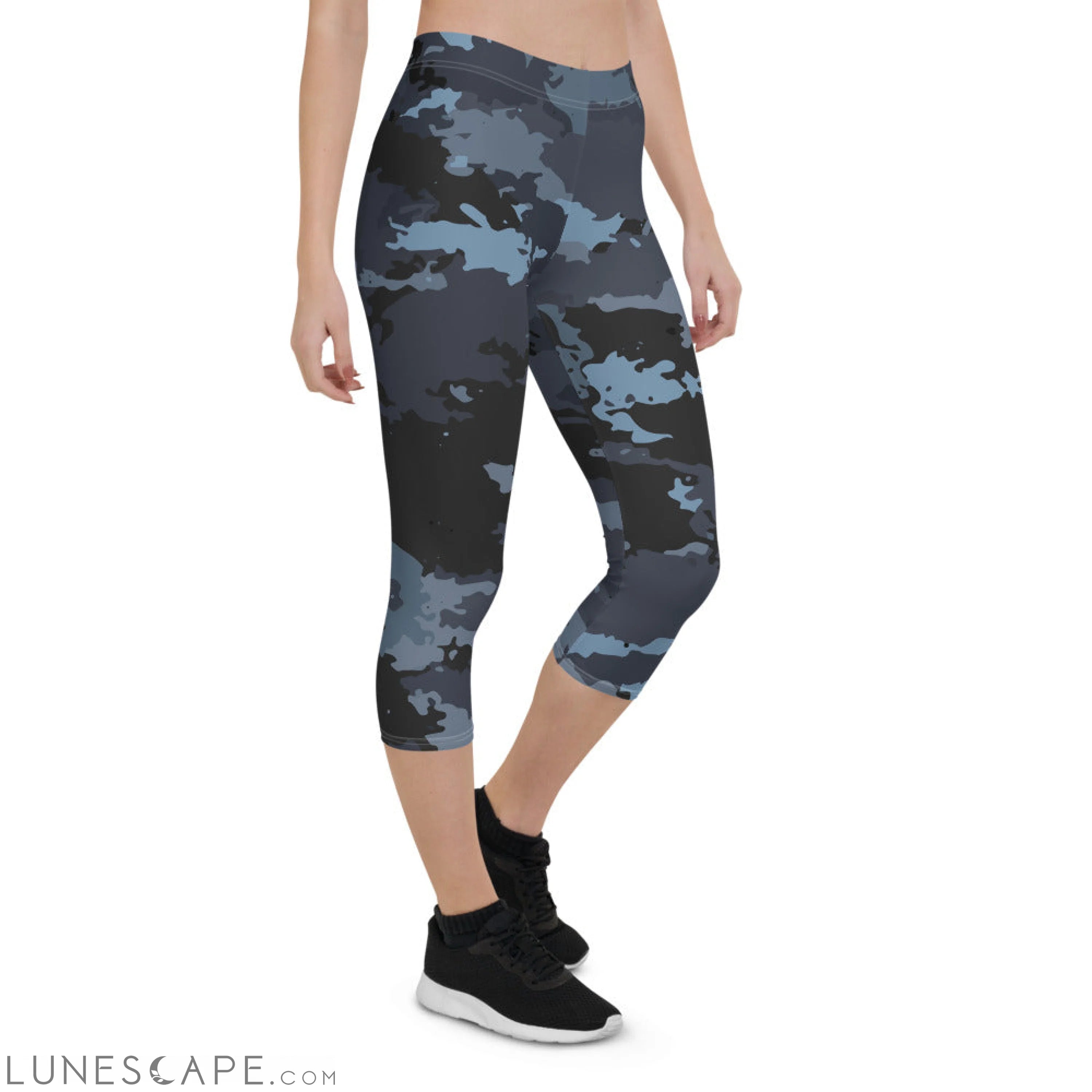 Women's CoastFlex Coast Camo Capri Leggings LUNESCAPE