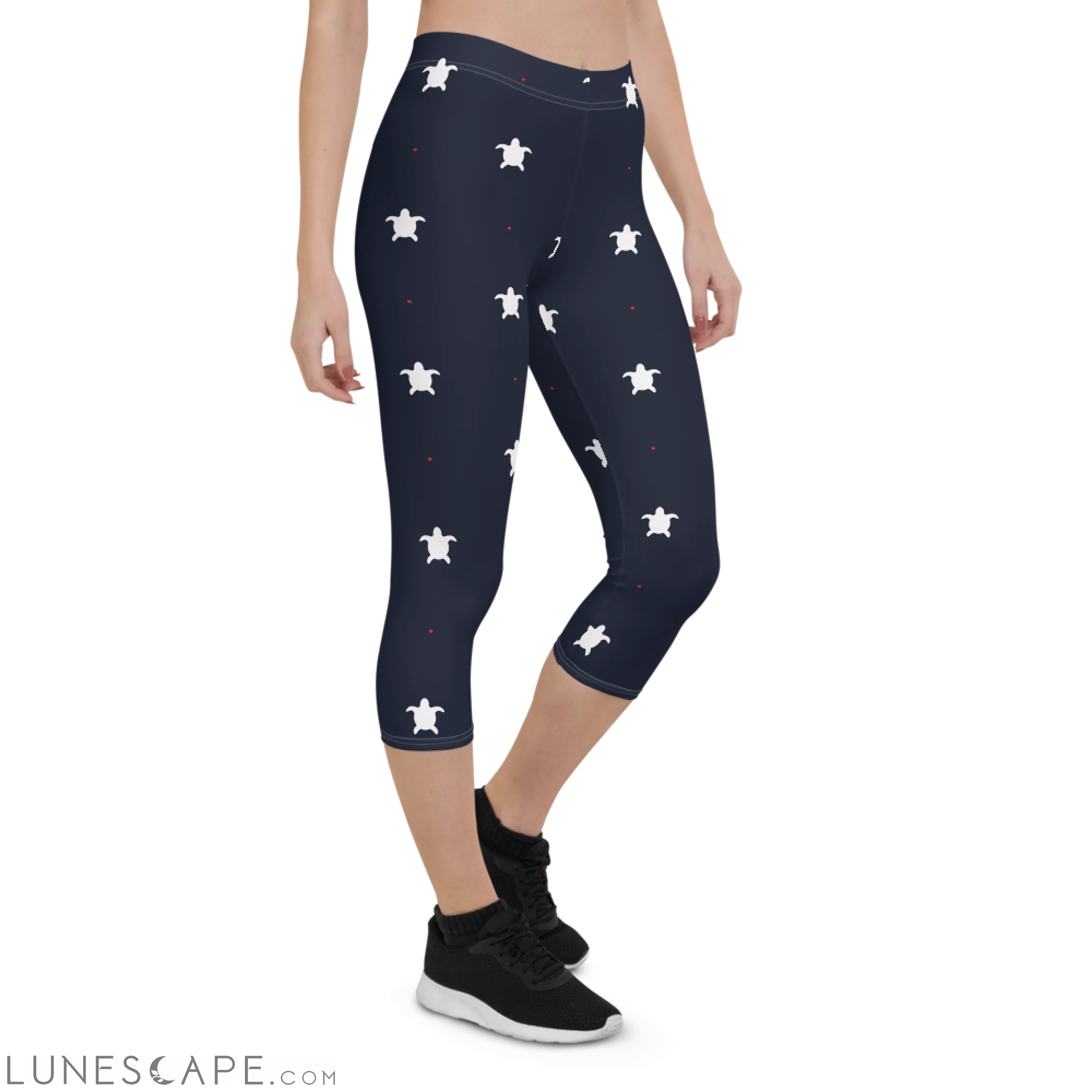 Women's CoastFlex Sea Me Capri Leggings LUNESCAPE