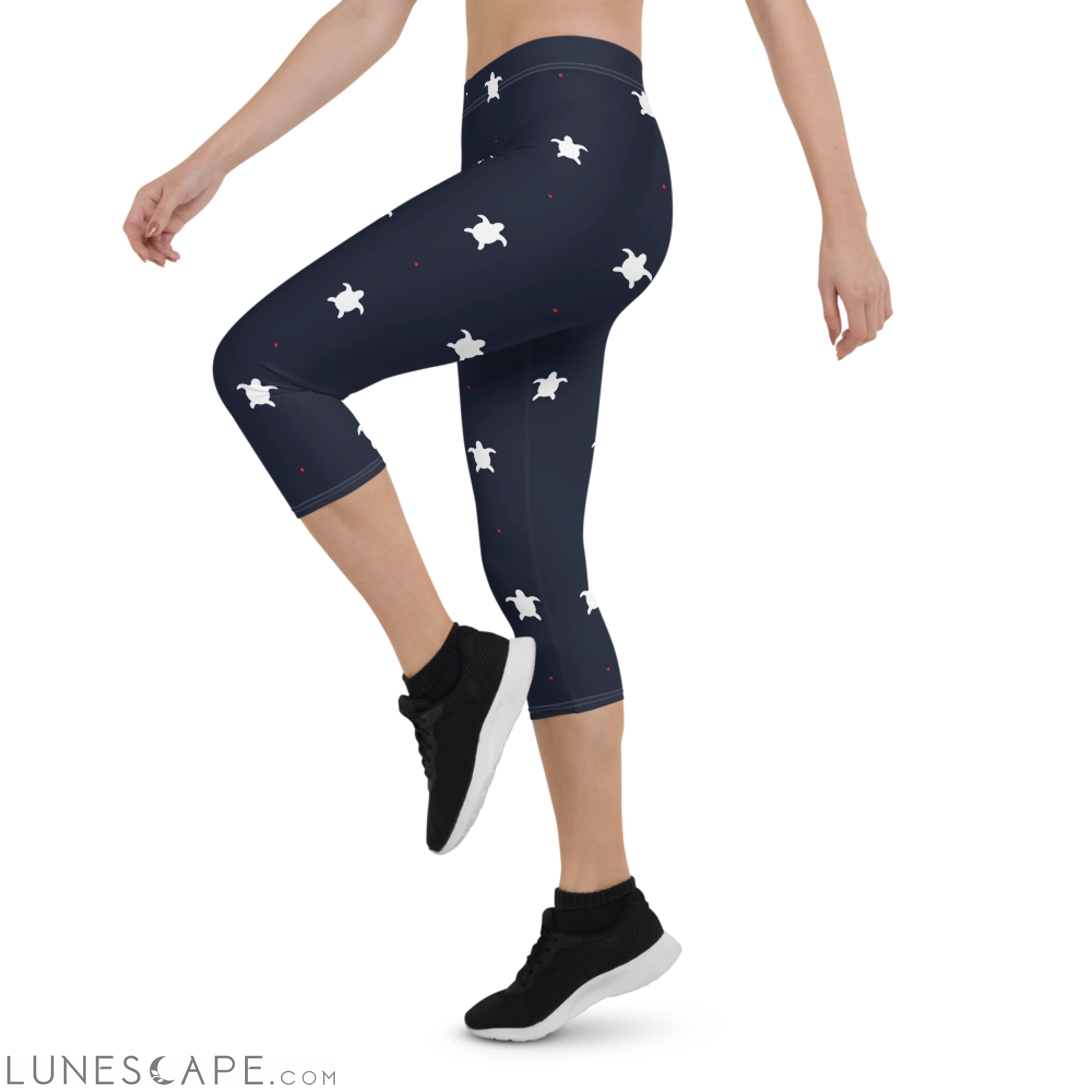 Women's CoastFlex Sea Me Capri Leggings LUNESCAPE