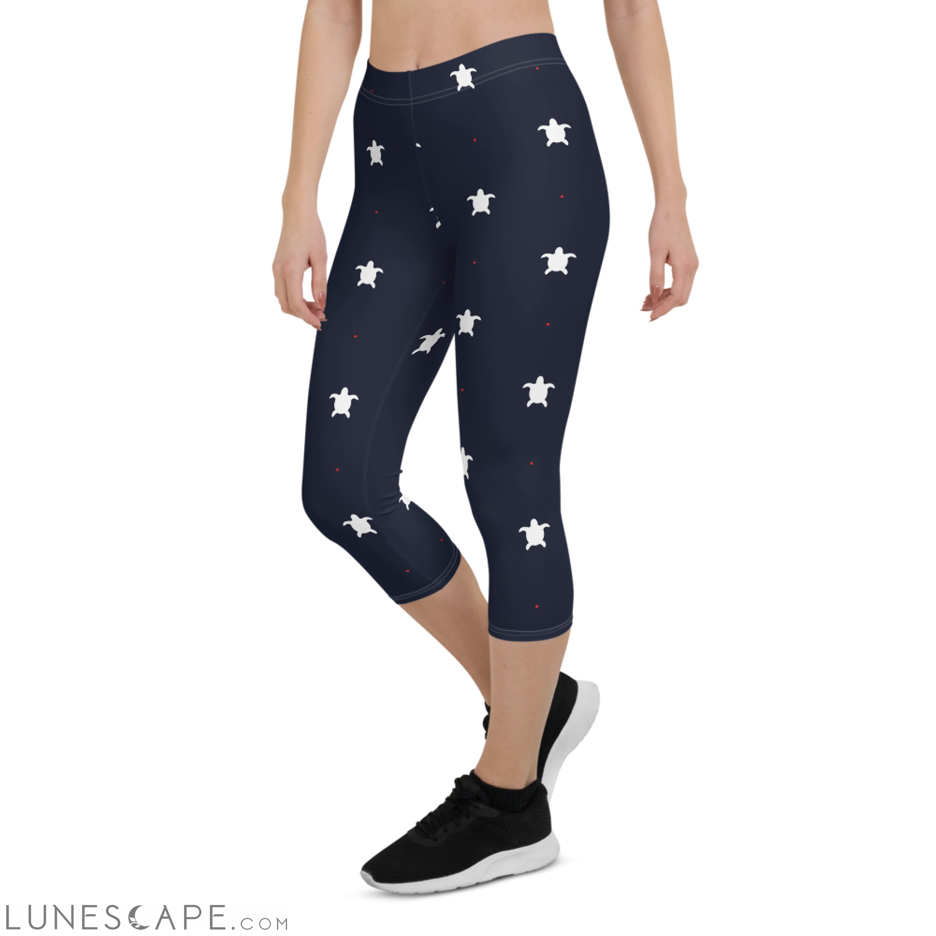 Women's CoastFlex Sea Me Capri Leggings LUNESCAPE