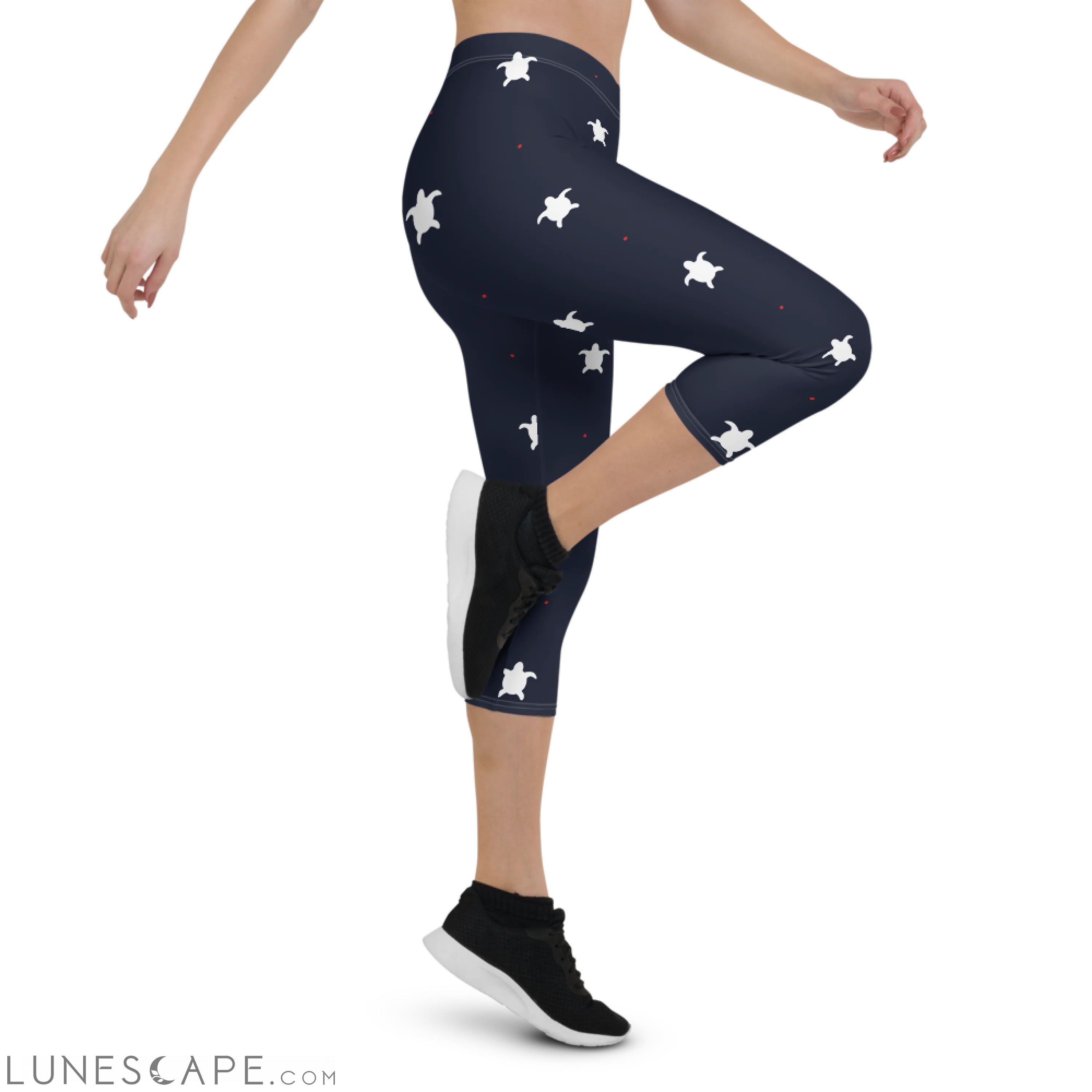 Women's CoastFlex Sea Me Capri Leggings LUNESCAPE