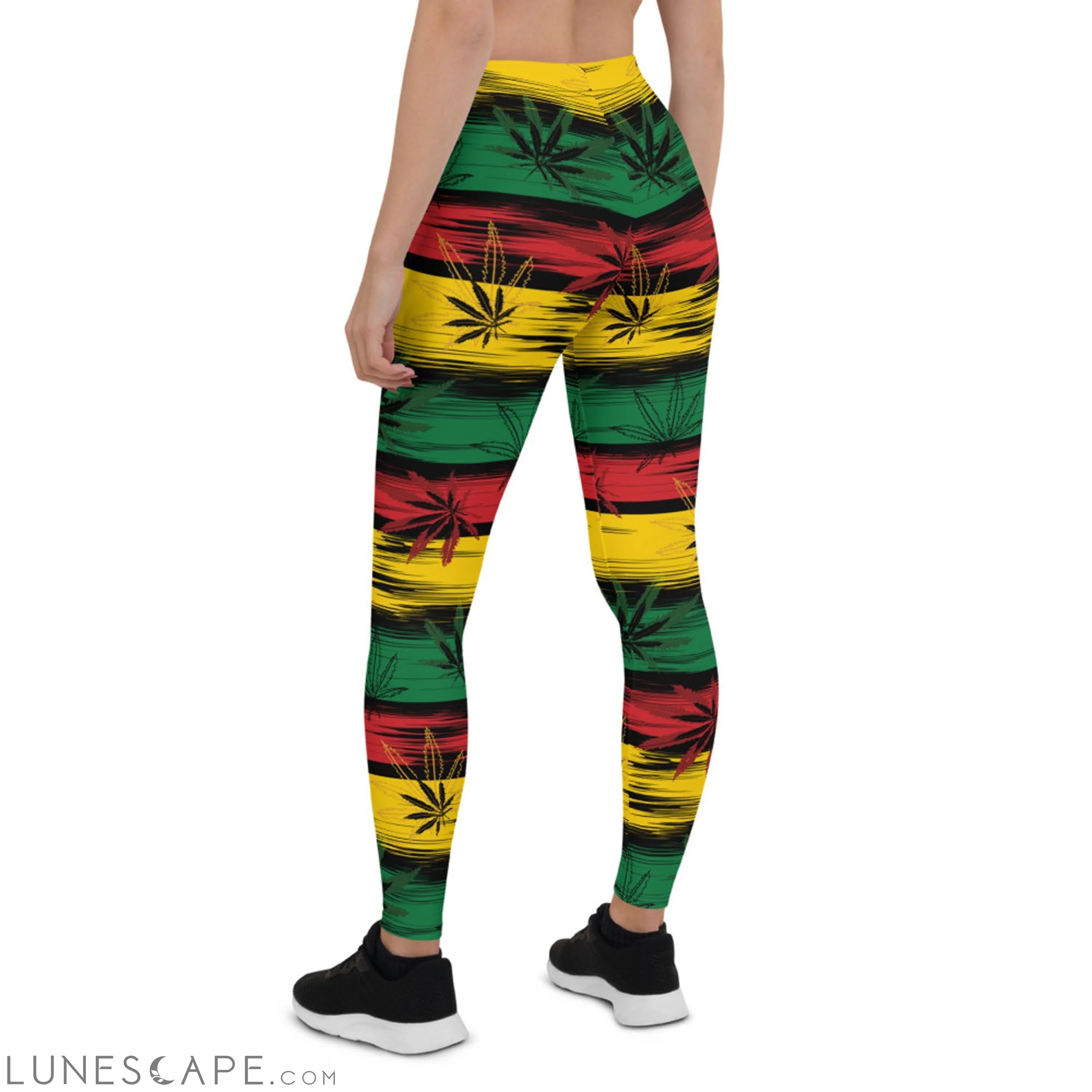 Womens Reggae and Cannabis Leggings Leggings