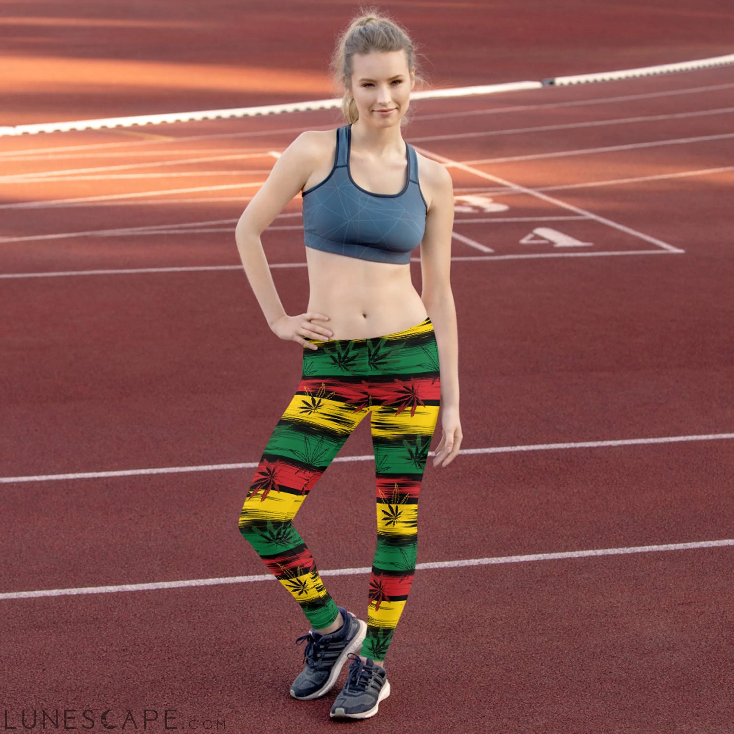 Womens Reggae and Cannabis Leggings Leggings