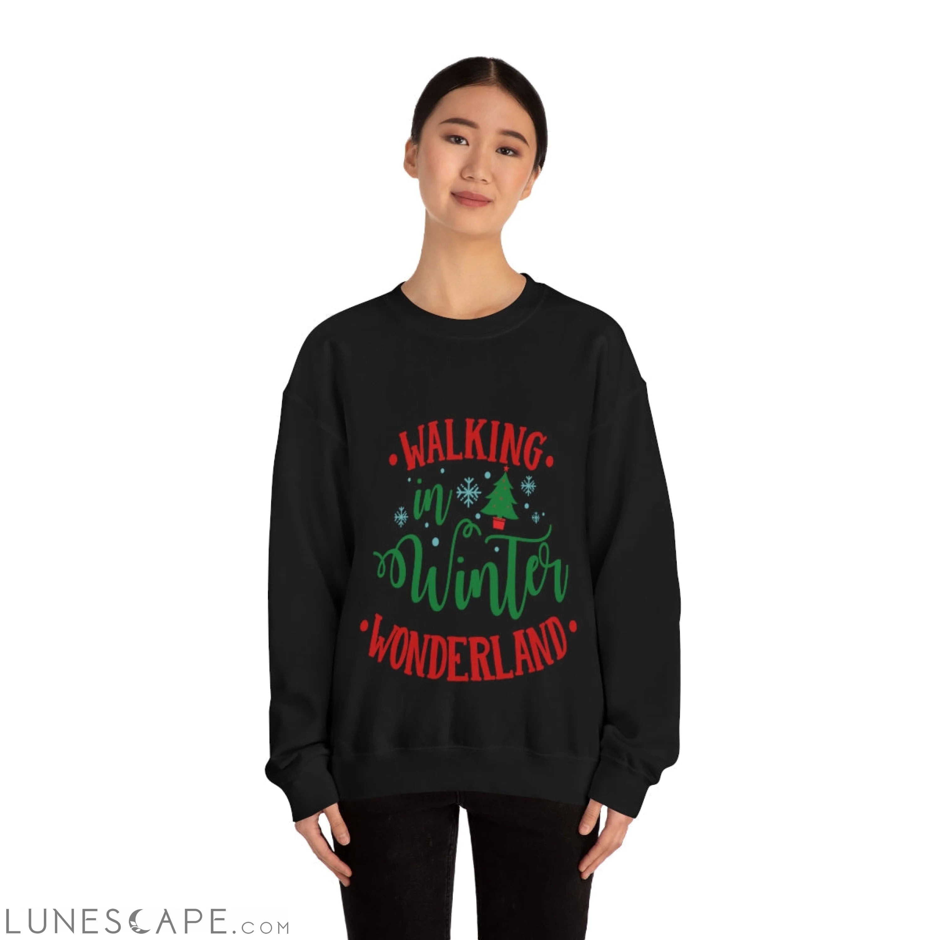 Womens Winter Wonderland Sweatshirt LUNESCAPE