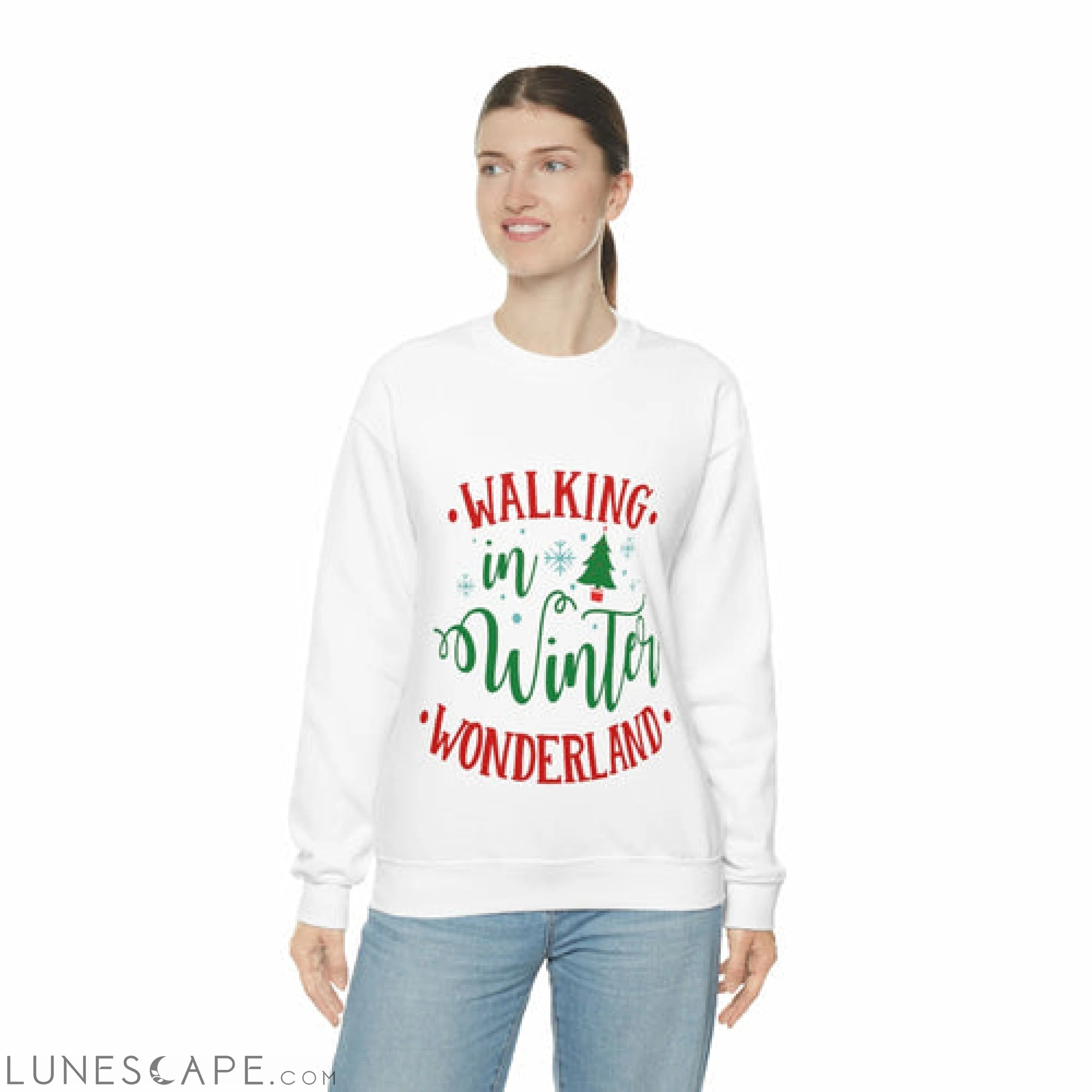 Womens Winter Wonderland Sweatshirt LUNESCAPE