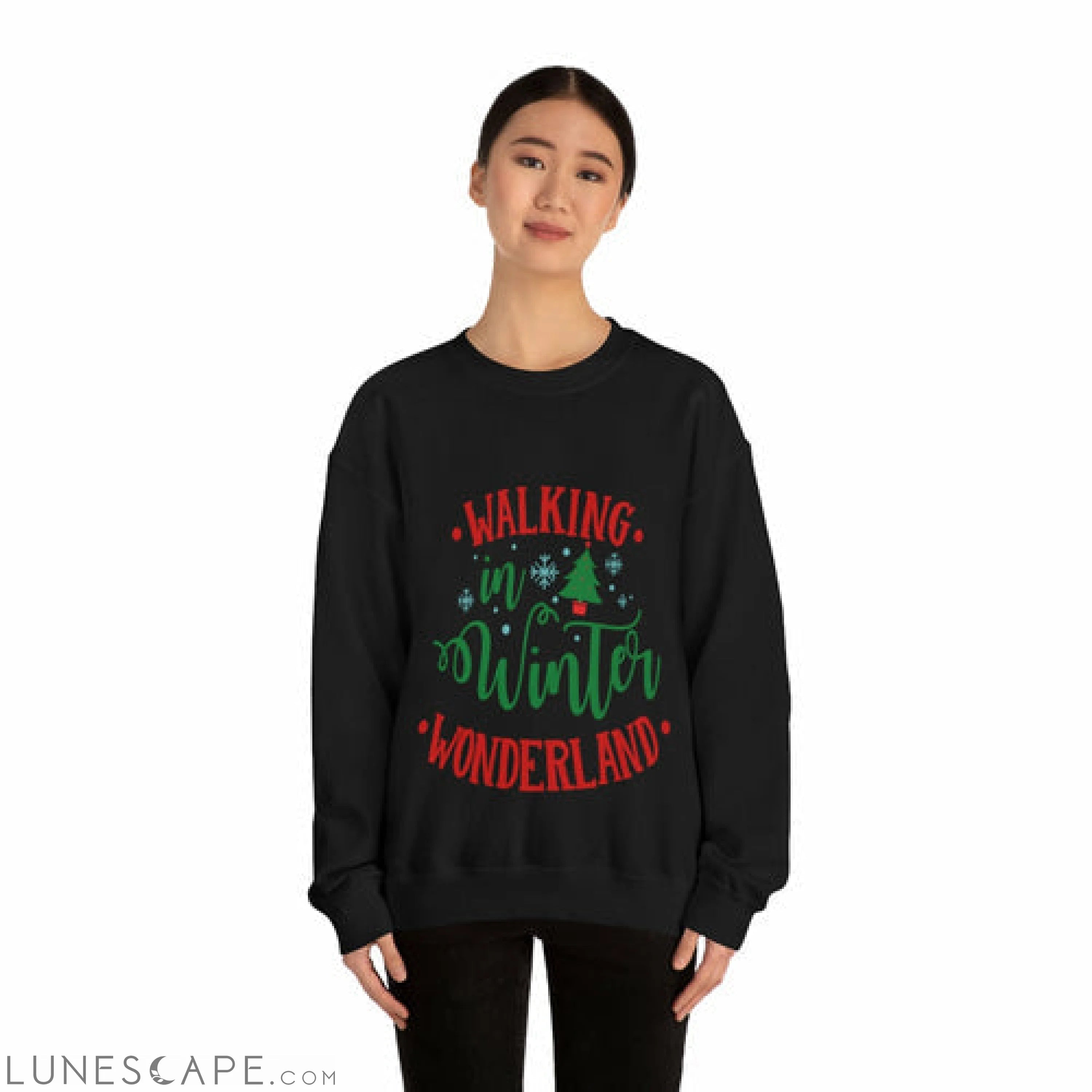 Womens Winter Wonderland Sweatshirt LUNESCAPE