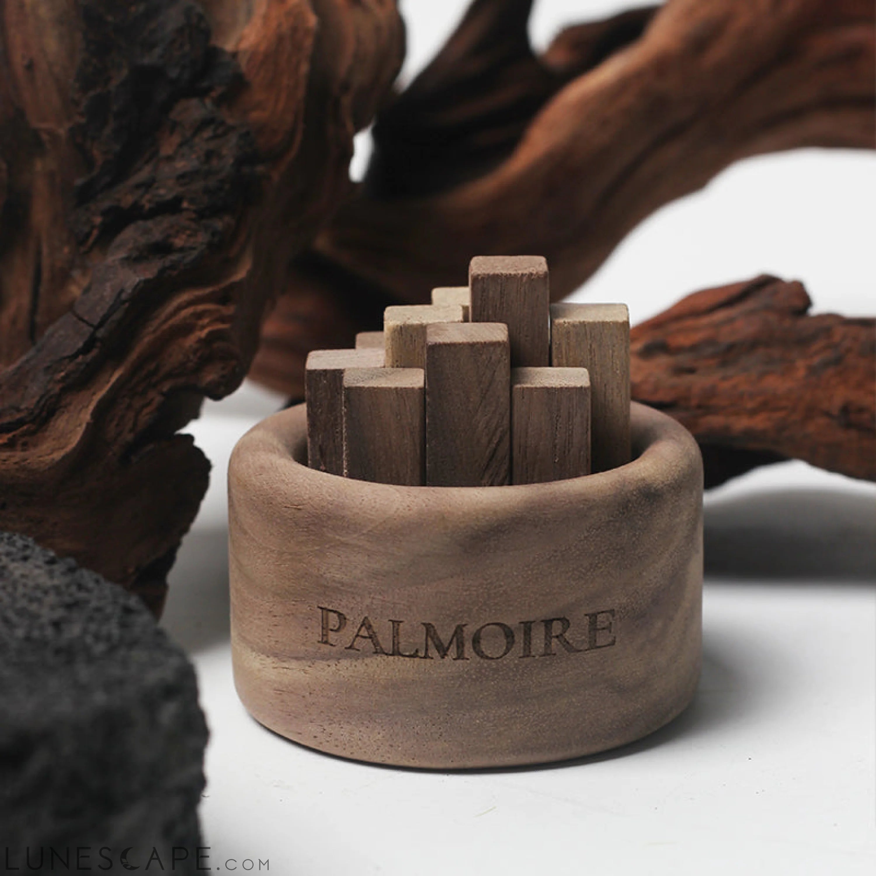 Wood Diffuser - Black Walnut Wood LUNESCAPE