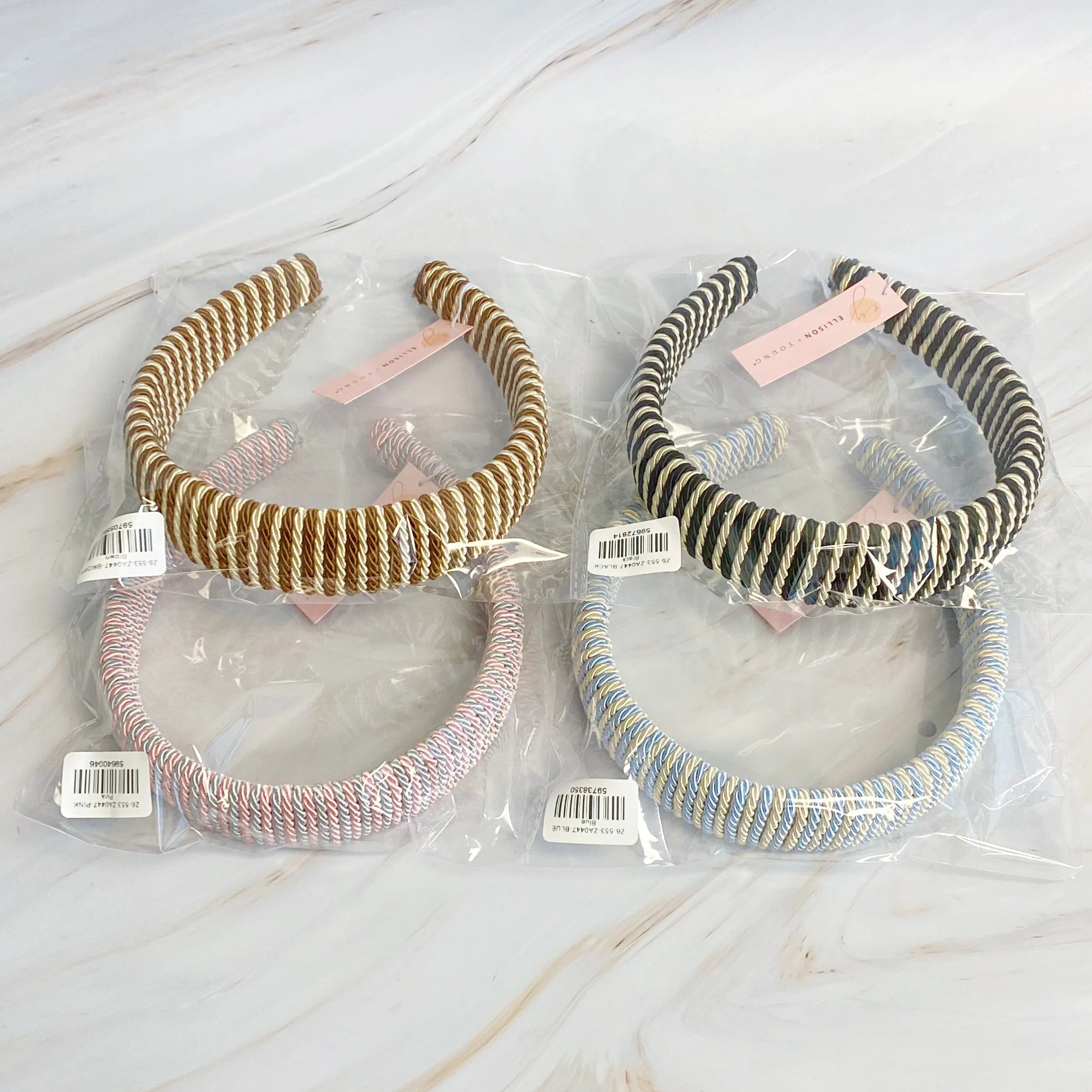 Wrapped in Colors Rope Headband LUNESCAPE