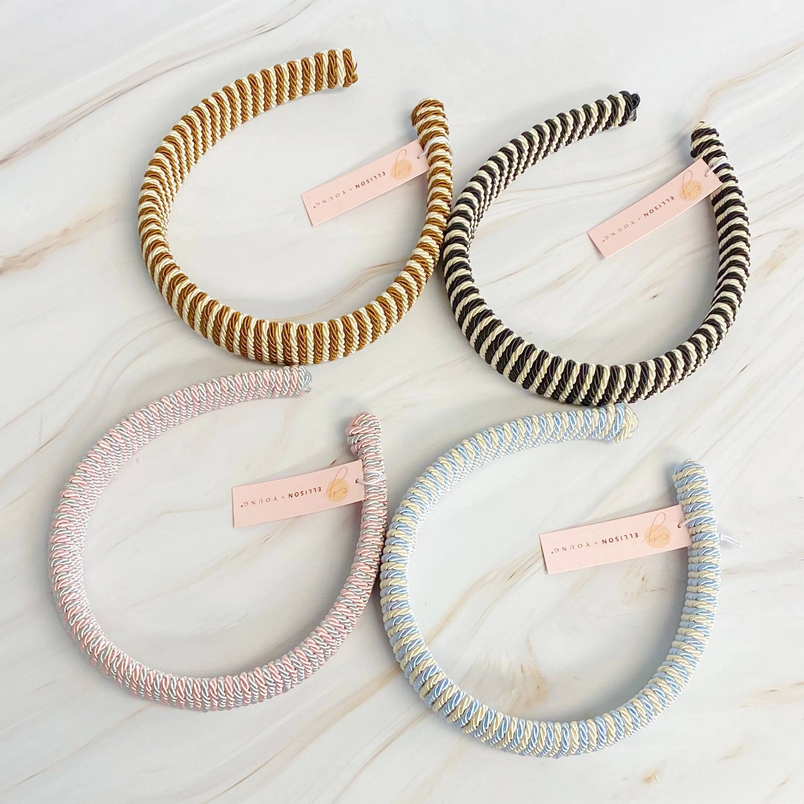 Wrapped in Colors Rope Headband LUNESCAPE