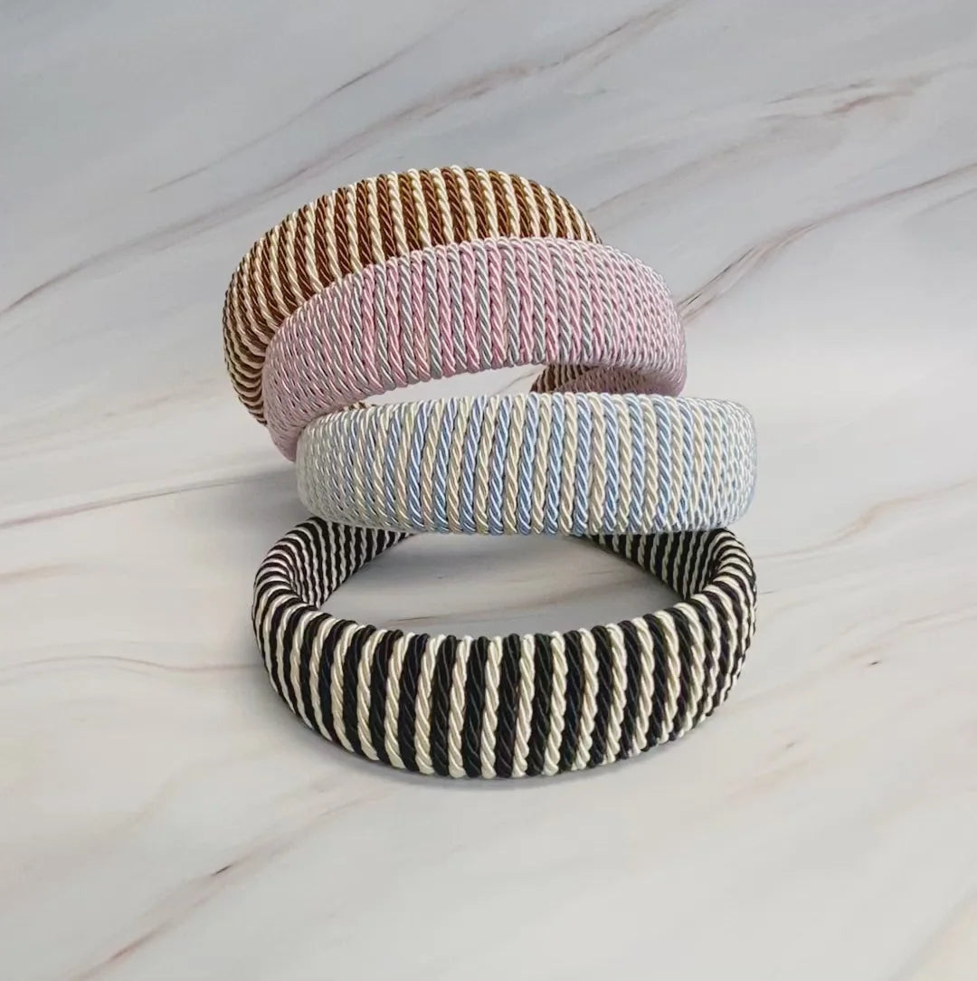 Wrapped in Colors Rope Headband LUNESCAPE