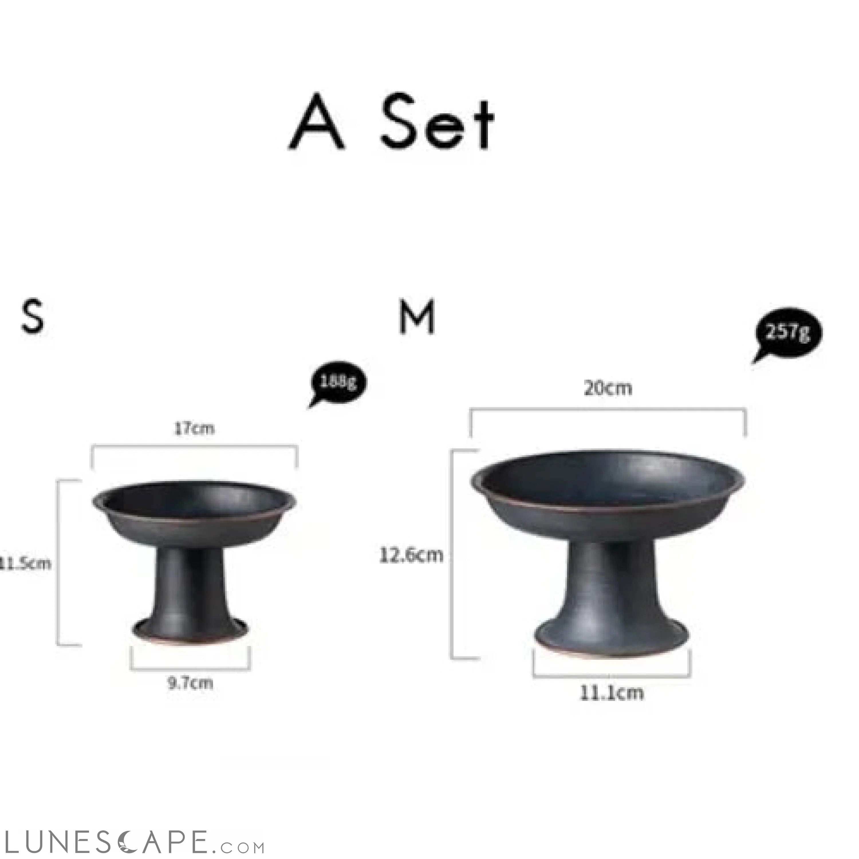 Wrought Iron Elevated Tray LUNESCAPE