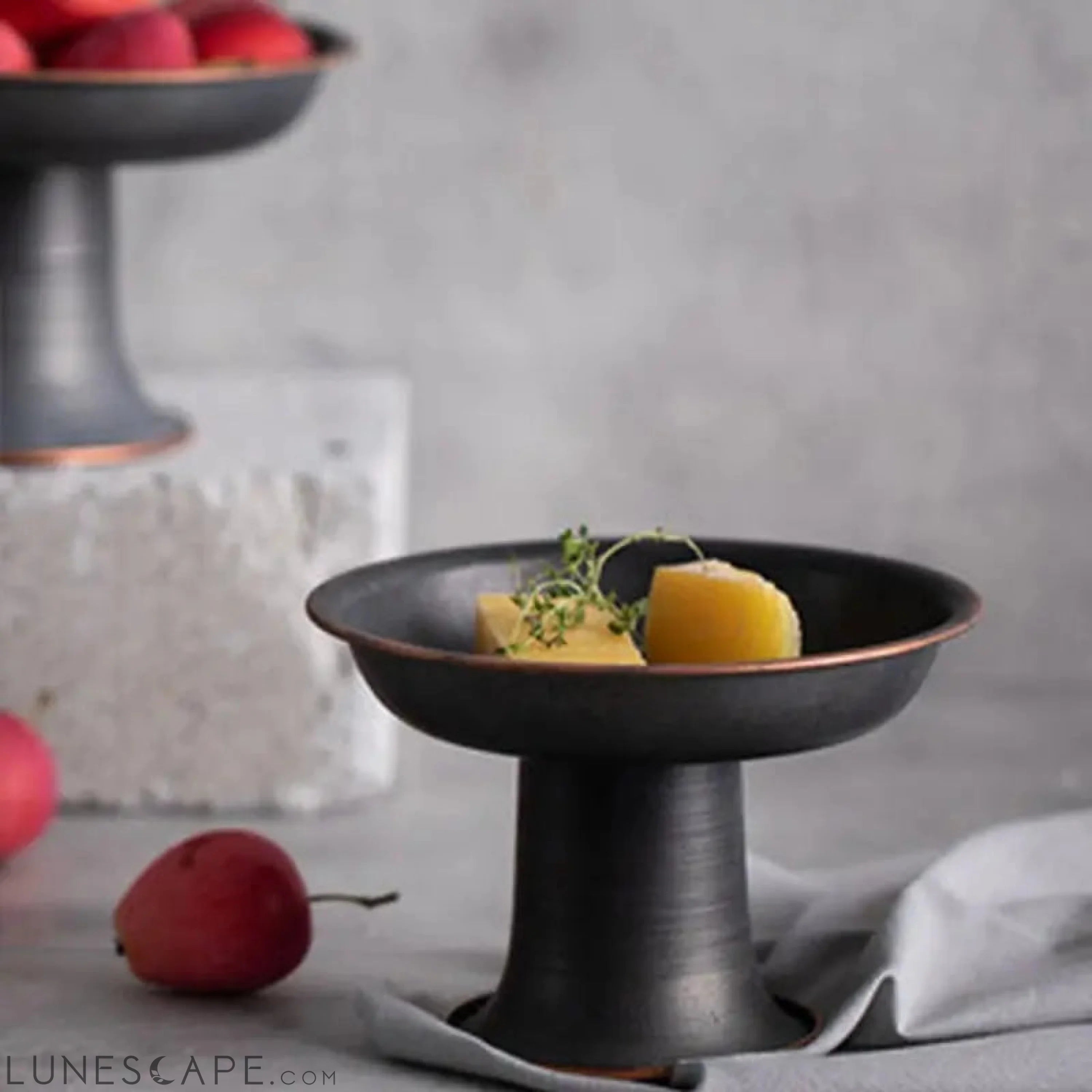 Wrought Iron Elevated Tray LUNESCAPE
