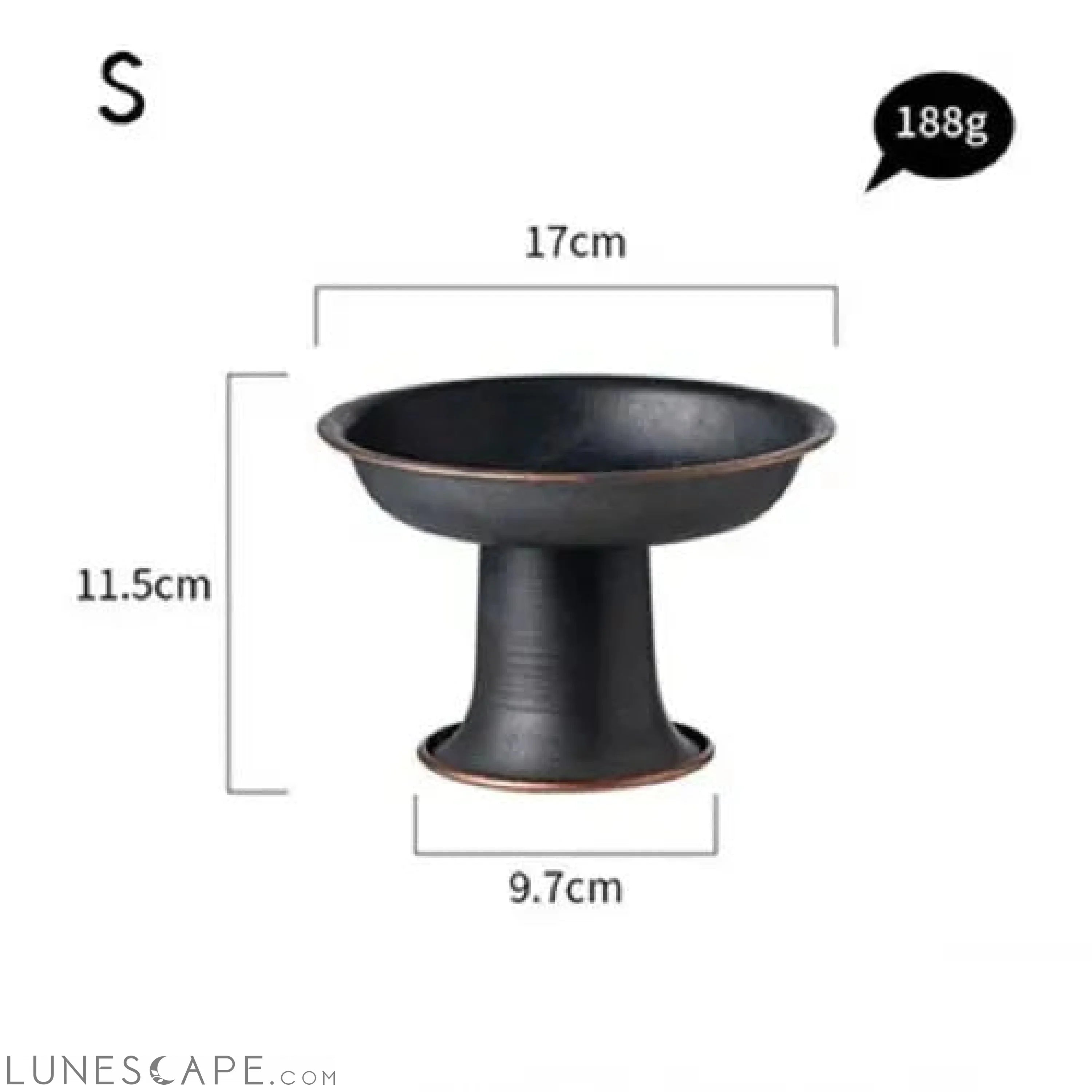 Wrought Iron Elevated Tray LUNESCAPE