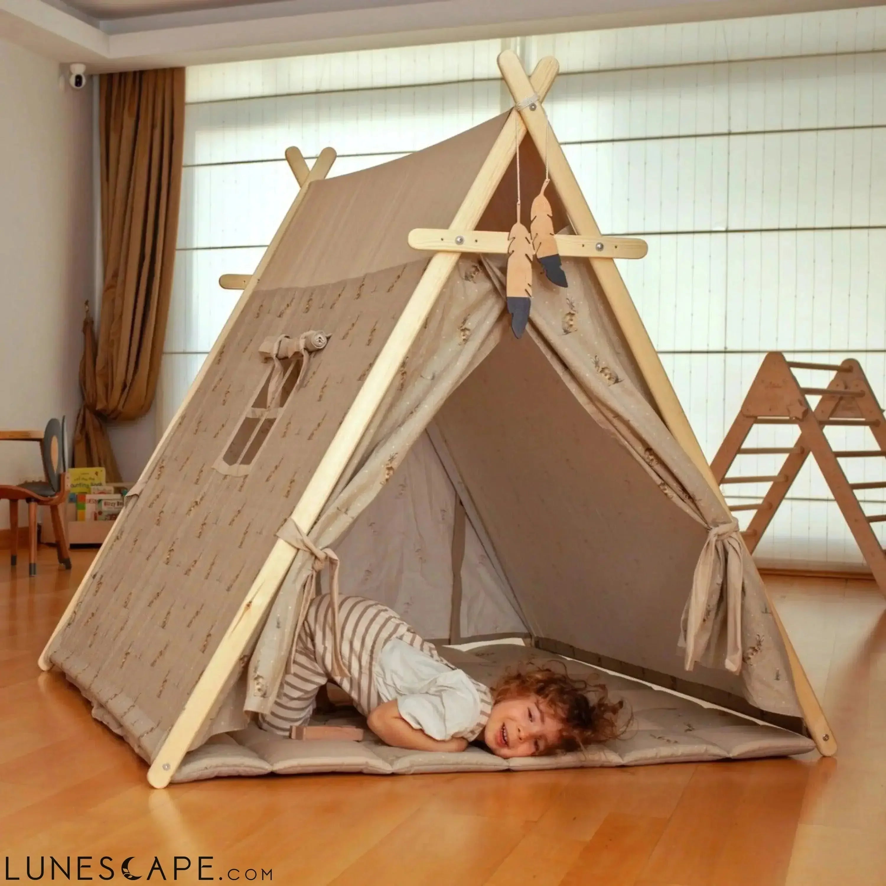 XL Play Tent and Play Mat LUNESCAPE