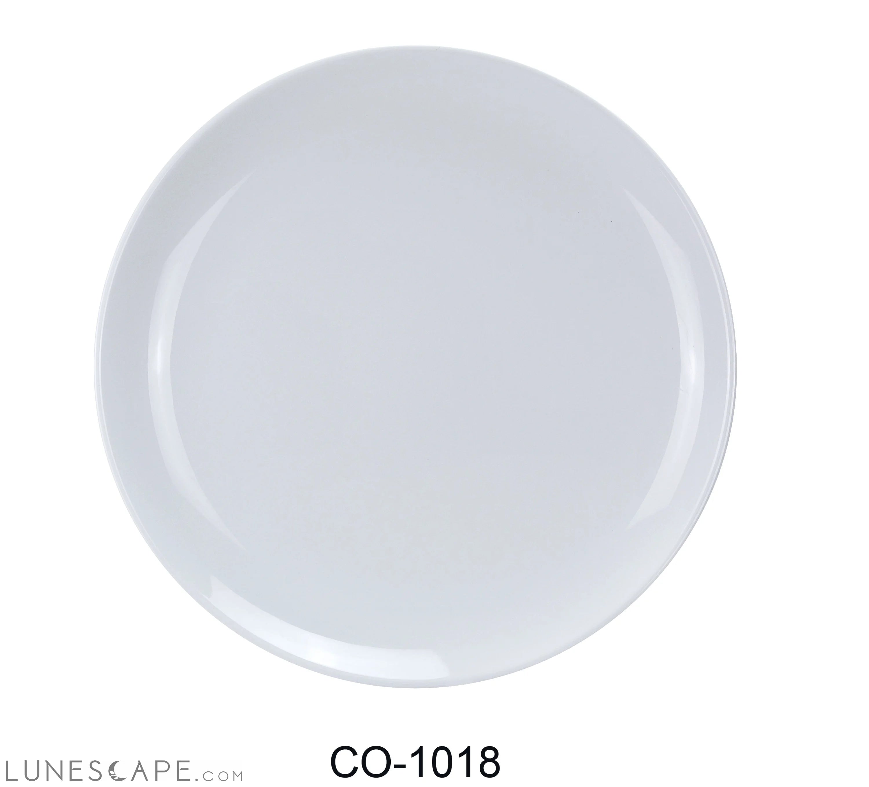 Yanco CO-1018 Coupe Pattern Round Plate LUNESCAPE