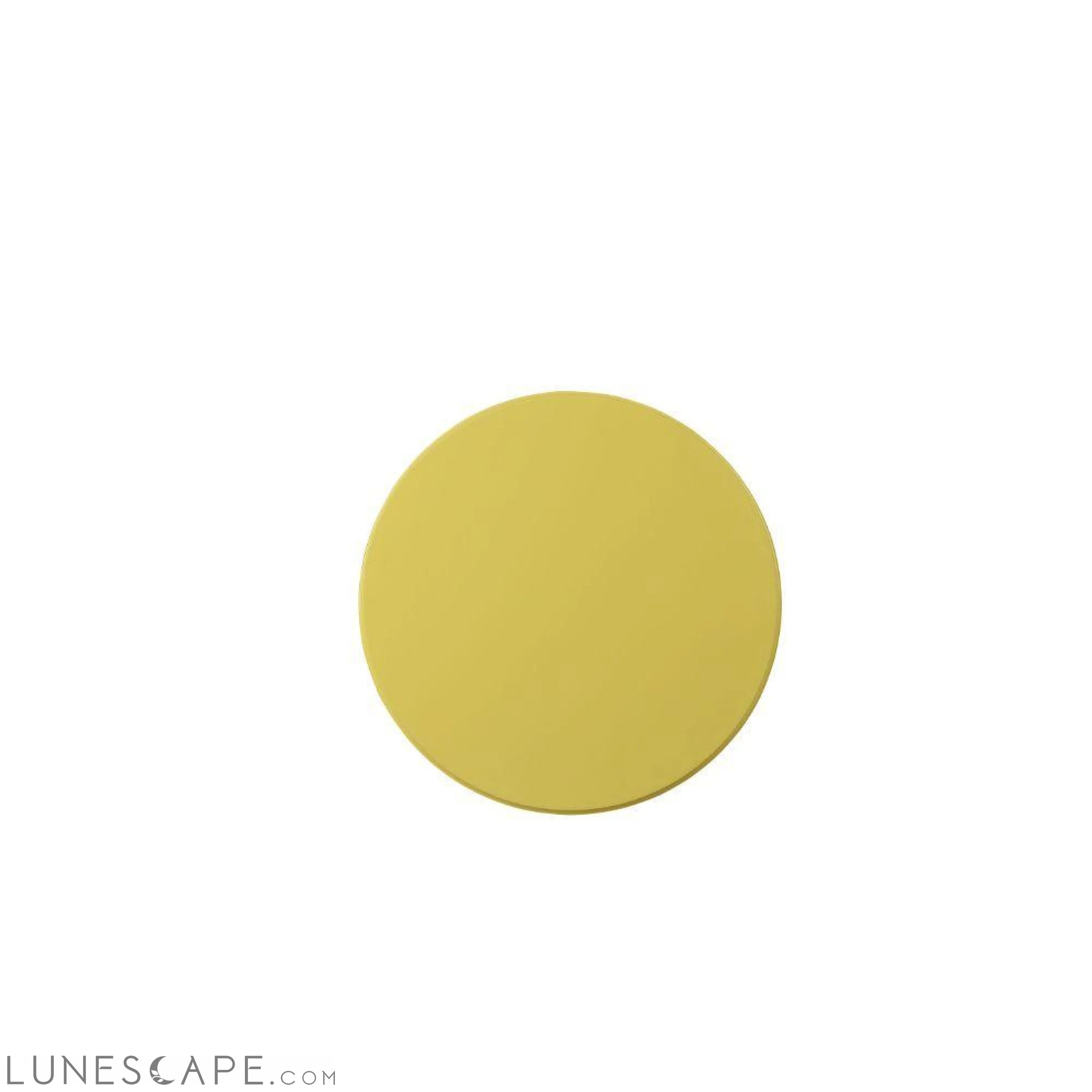 Yellow Solid Wooden Spindle Side Table LUNESCAPE