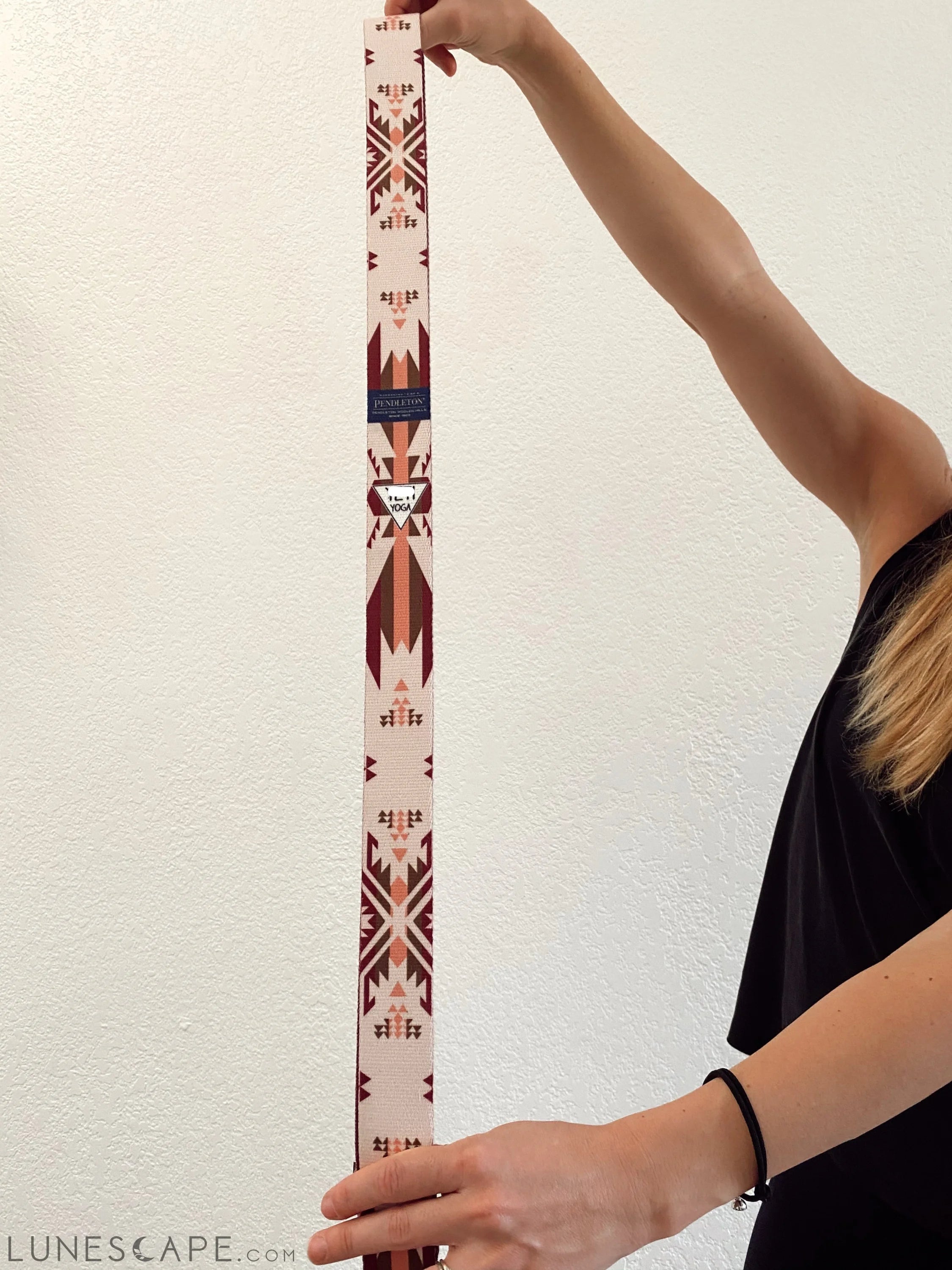 Yoga Strap Pendleton White Sands LUNESCAPE