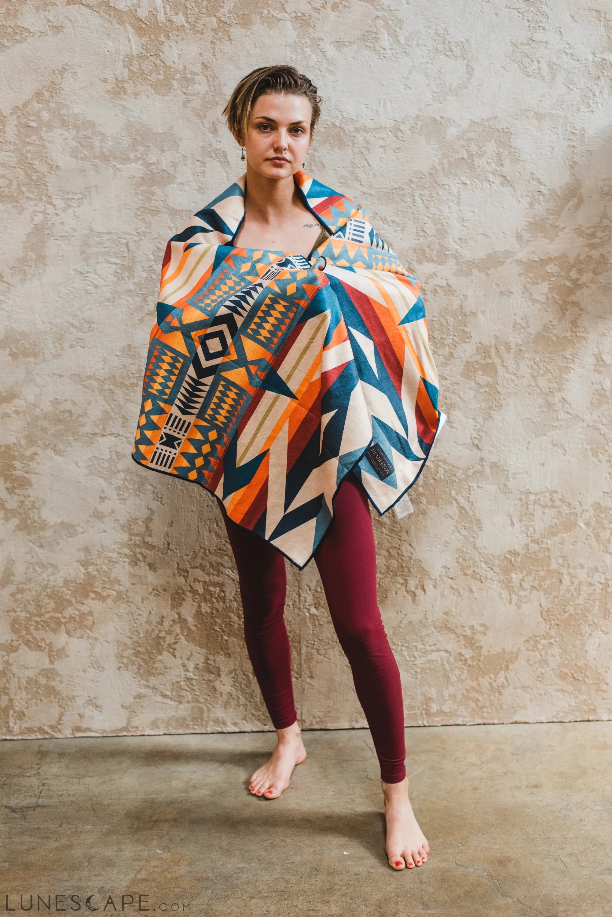Yoga Towel Pendleton Fire Legend LUNESCAPE