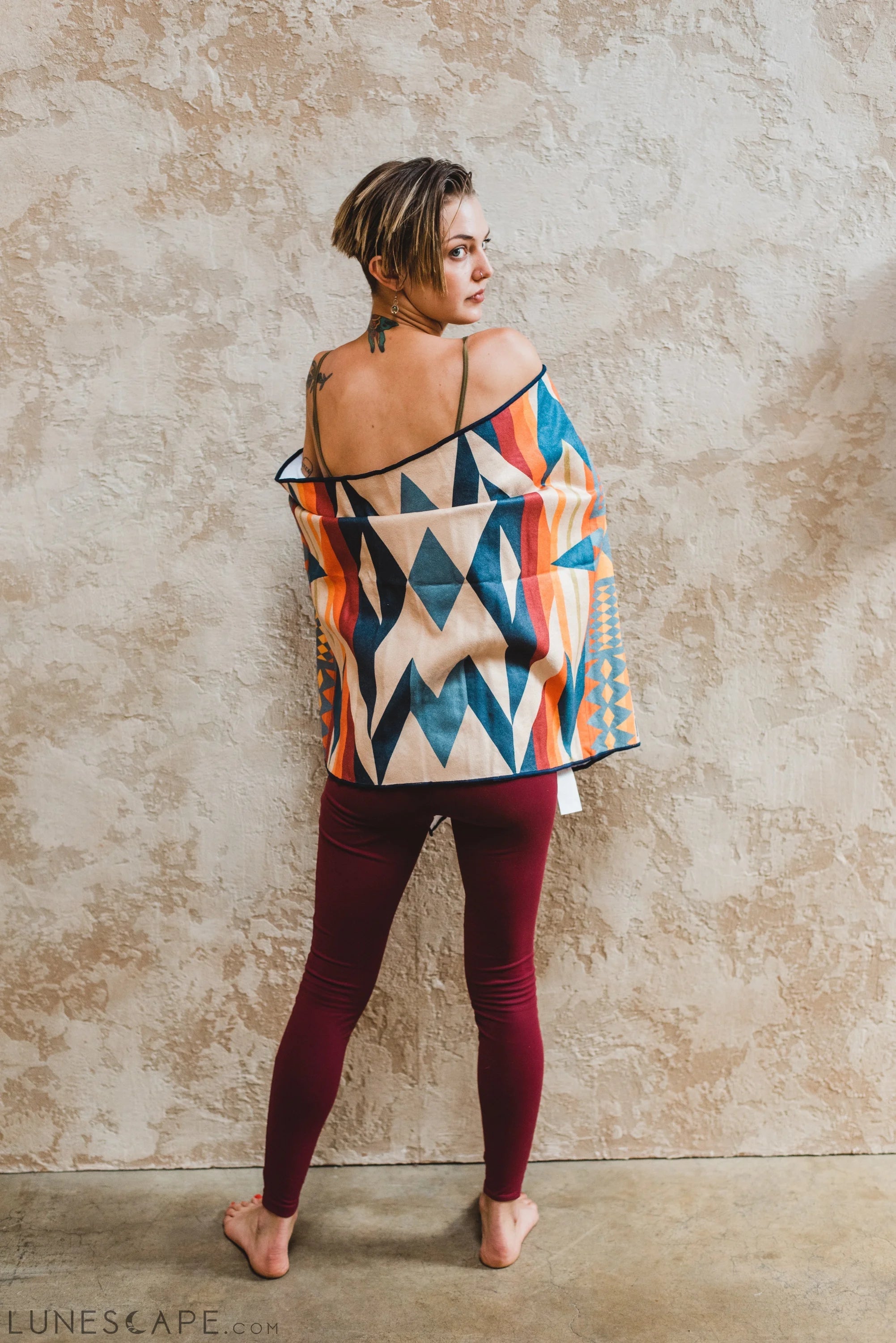 Yoga Towel Pendleton Fire Legend LUNESCAPE