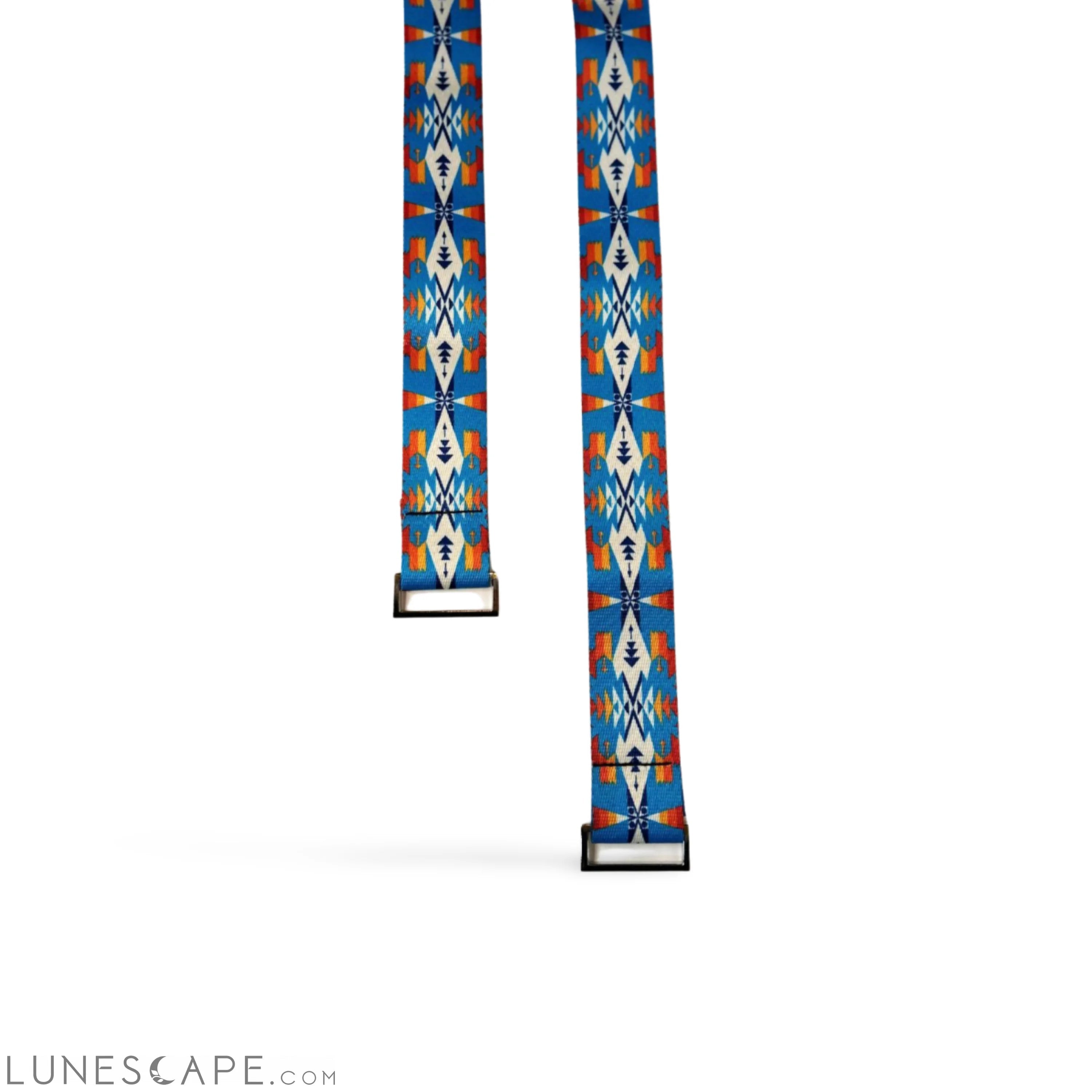 Yune Metal Buckle Yoga Strap Pendleton Tucson Turquoise LUNESCAPE
