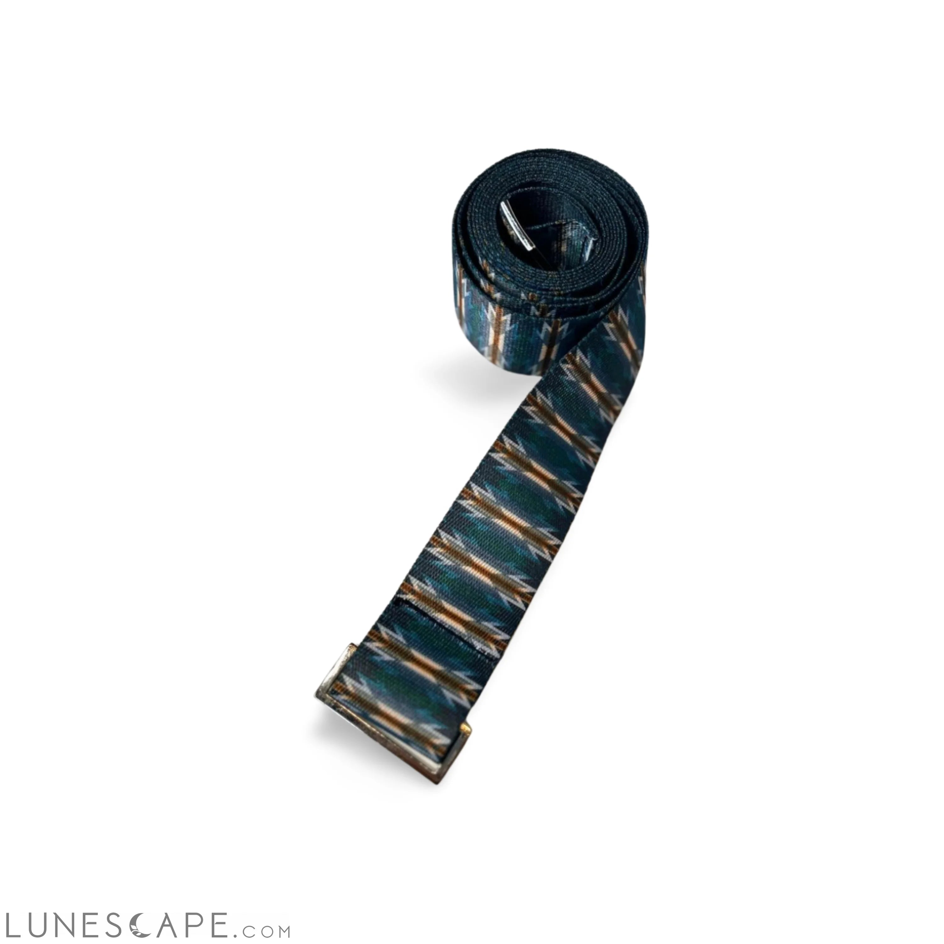 Yune Metal Buckle Yoga Strap Pendleton Wyeth Trail Oxford LUNESCAPE