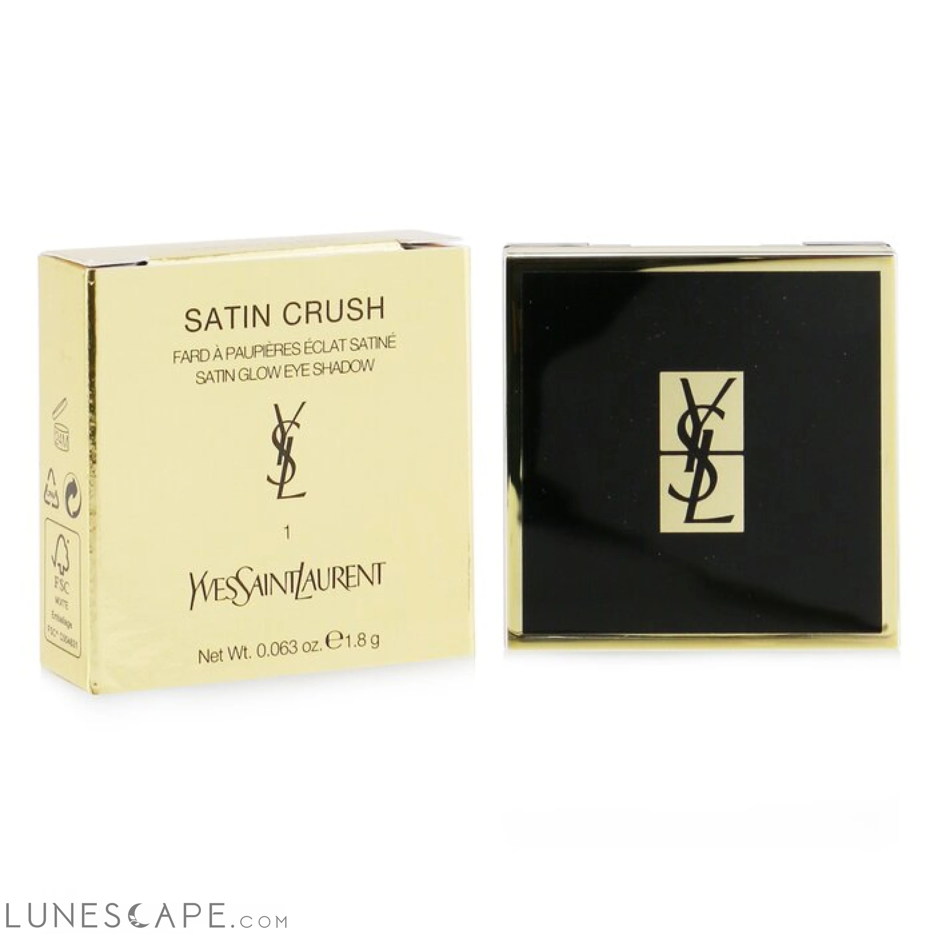 YVES SAINT LAURENT - Satin Crush Eyeshadow (Satin Glow) 1.8g/0.063oz LUNESCAPE