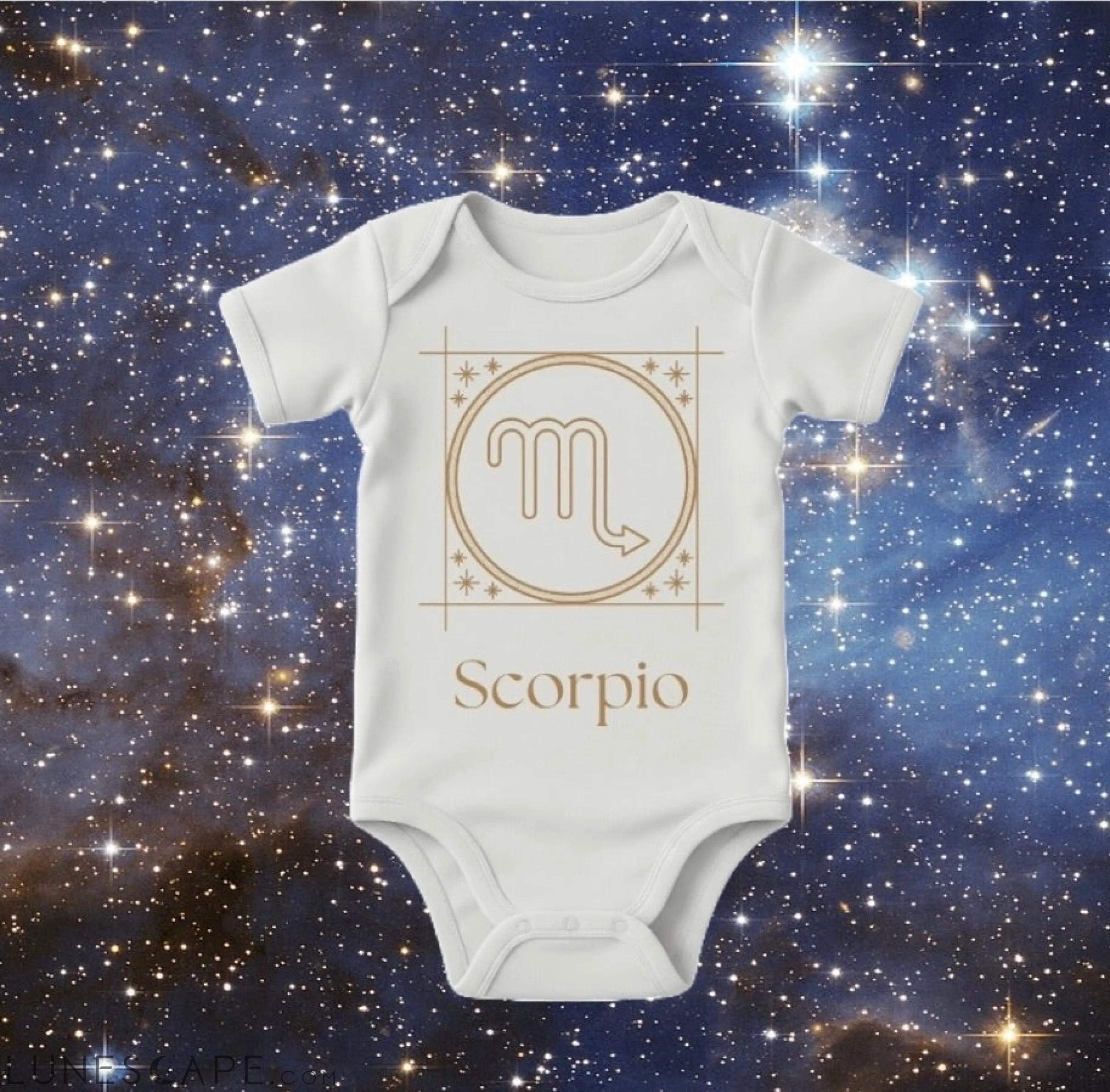 Zodiac Baby Bodysuit - Scorpio LUNESCAPE