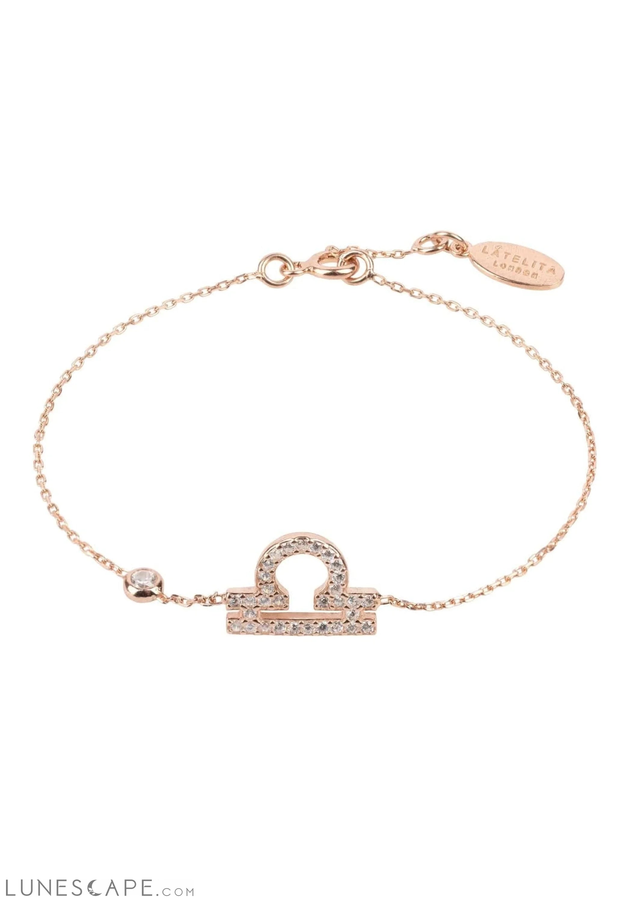Zodiac Horoscope Star Sign Bracelet Libra LUNESCAPE