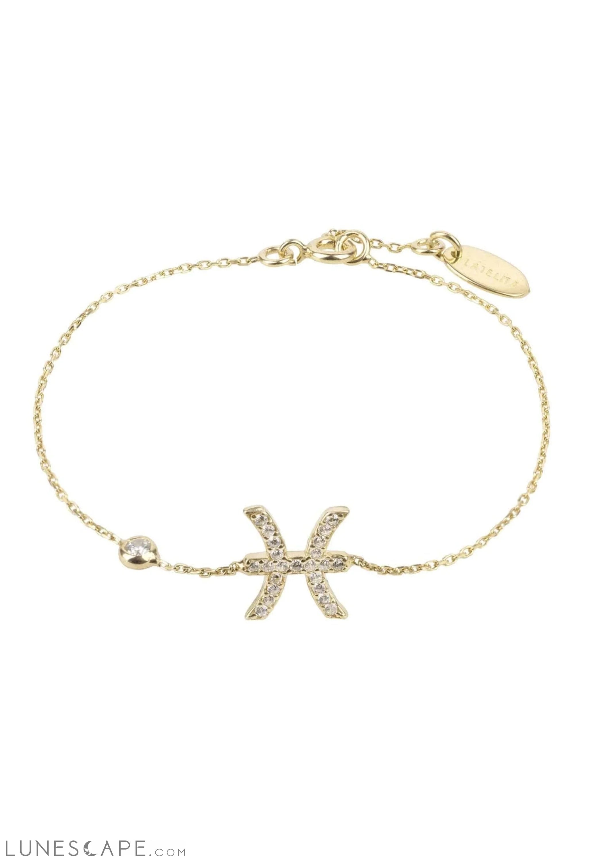 Zodiac Horoscope Star Sign Bracelet Pisces LUNESCAPE