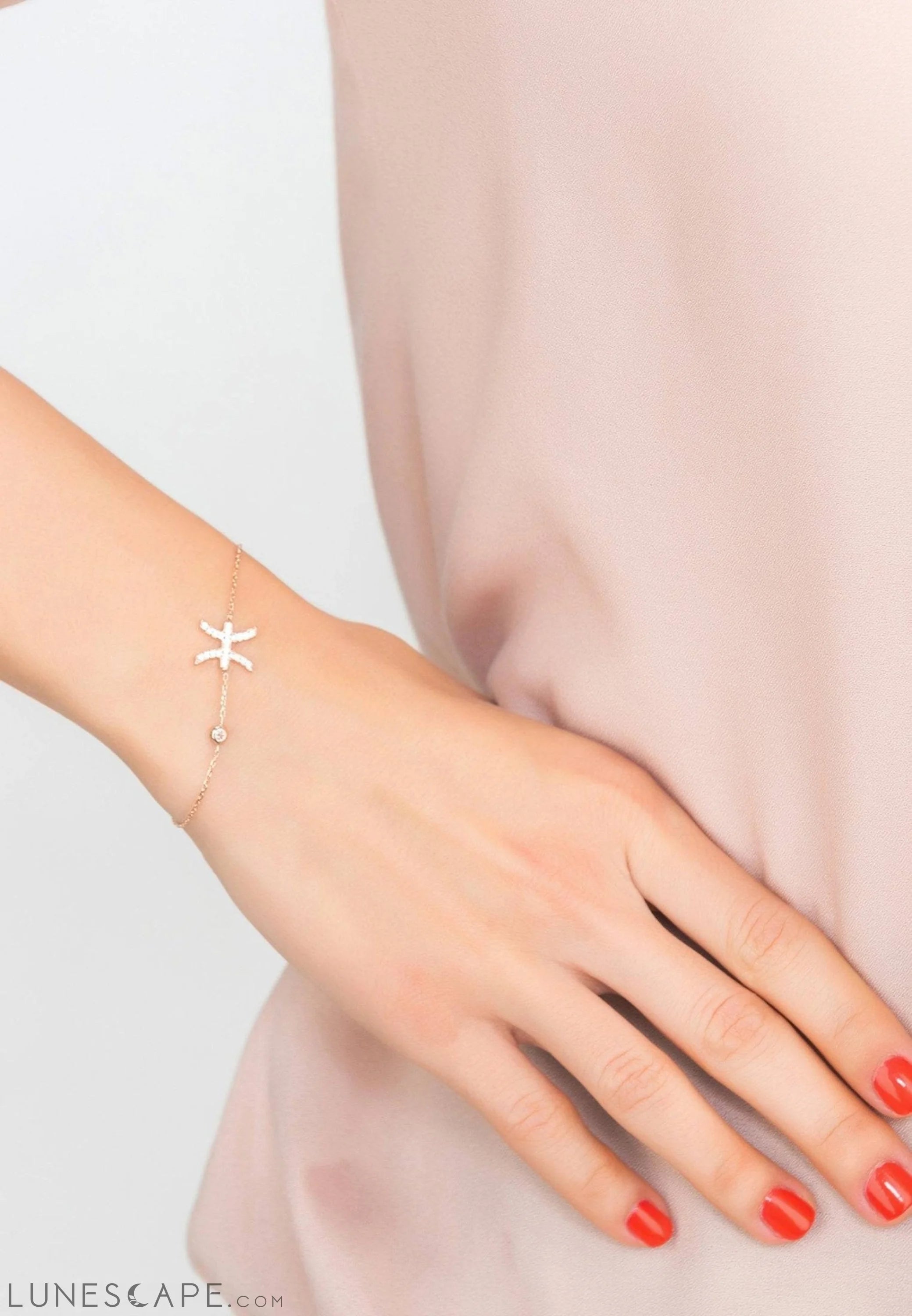 Zodiac Horoscope Star Sign Bracelet Pisces LUNESCAPE