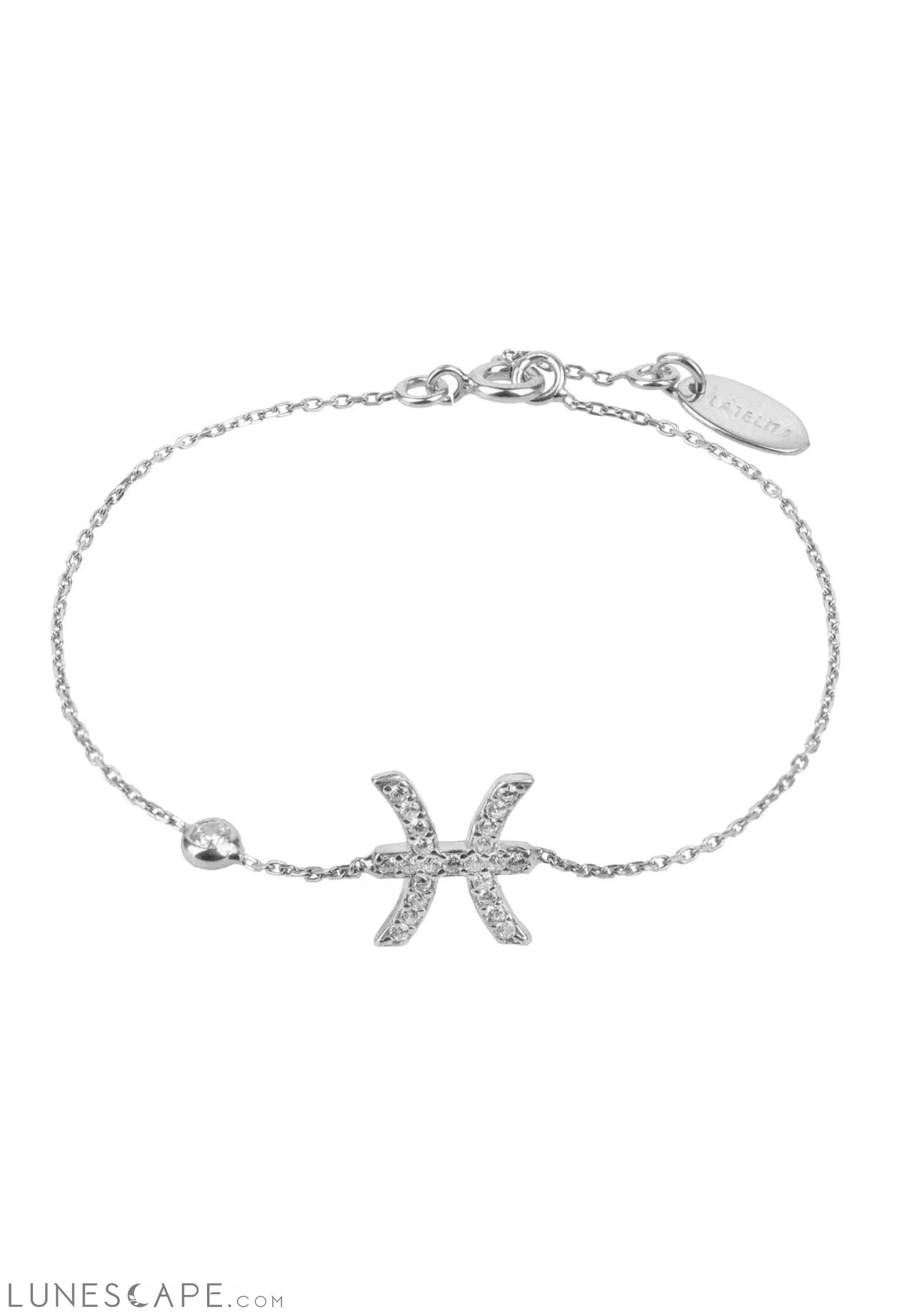 Zodiac Horoscope Star Sign Bracelet Pisces LUNESCAPE