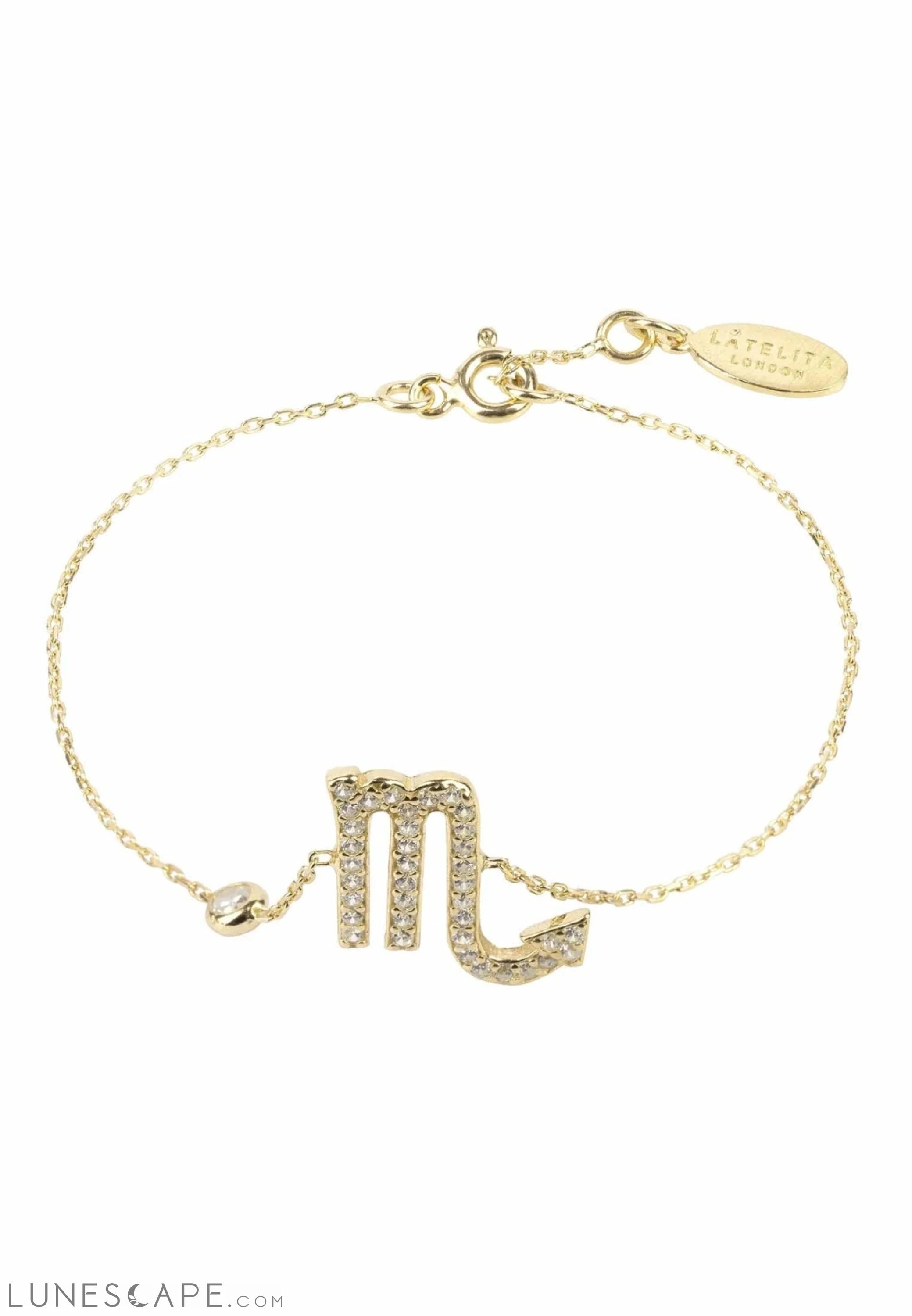 Zodiac Horoscope Star Sign Bracelet Scorpio LUNESCAPE