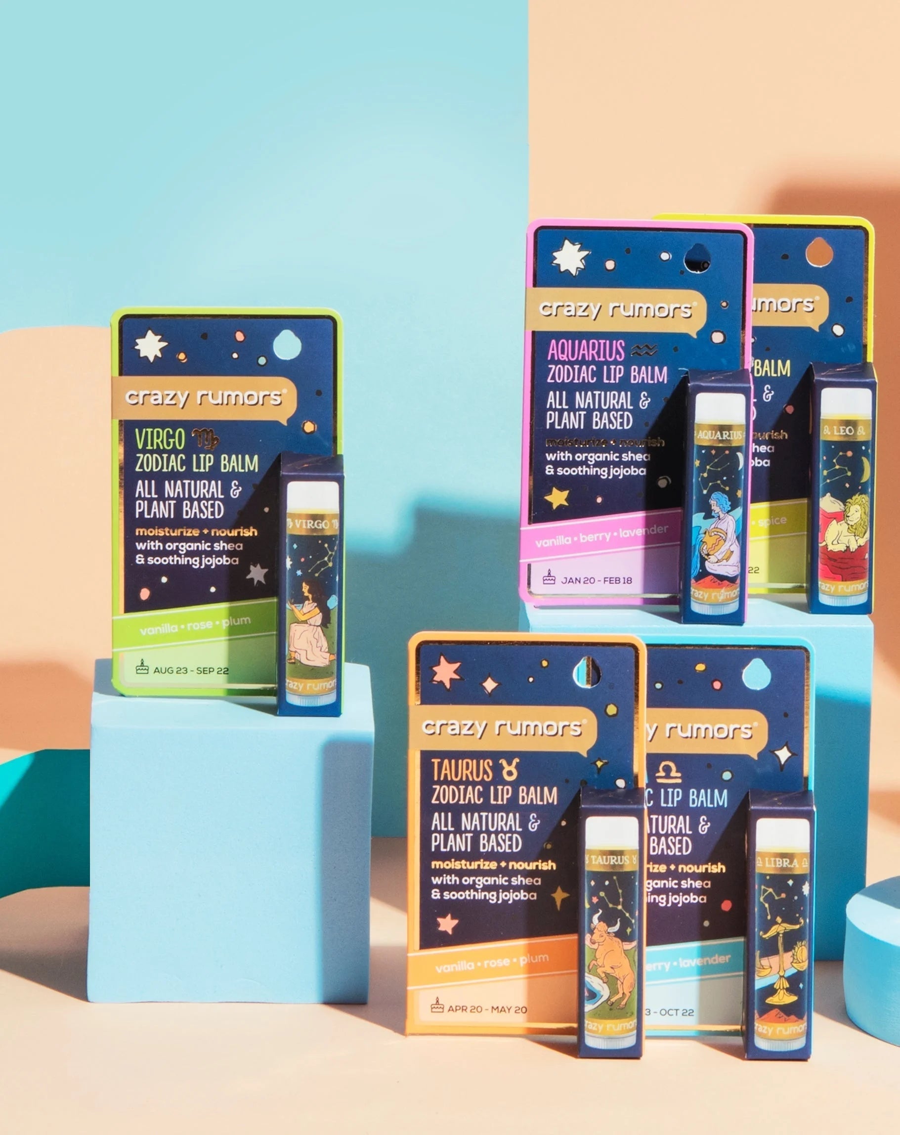 Zodiac Mix Lip Balm Set LUNESCAPE