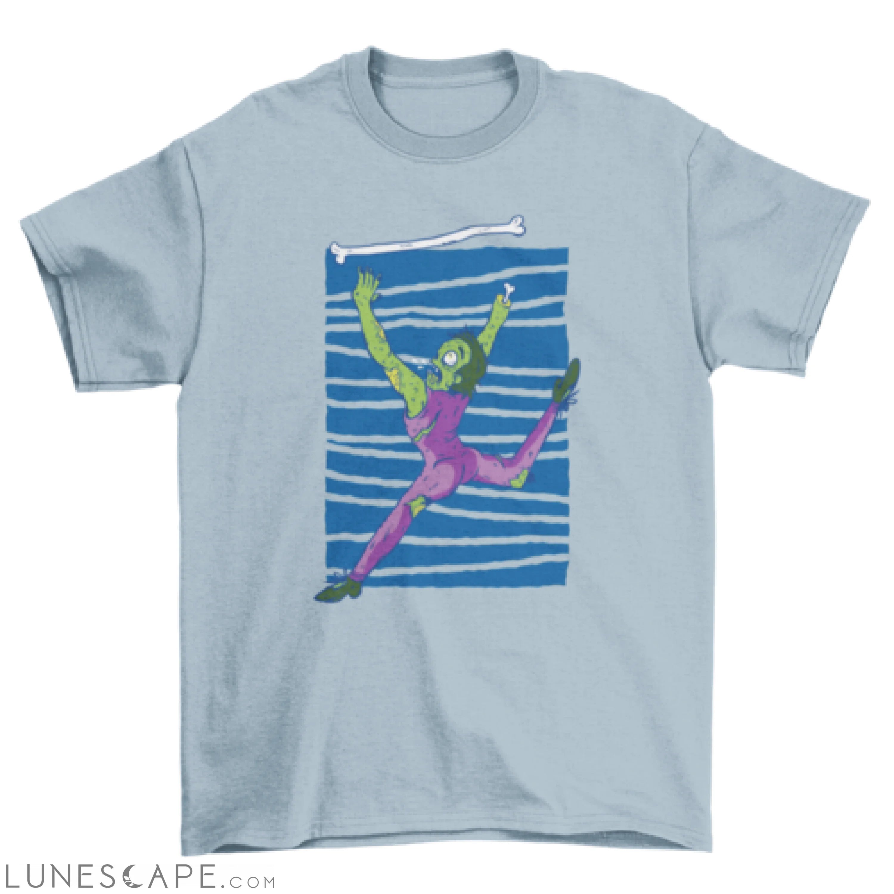 Zombie baton twirling t-shirt LUNESCAPE