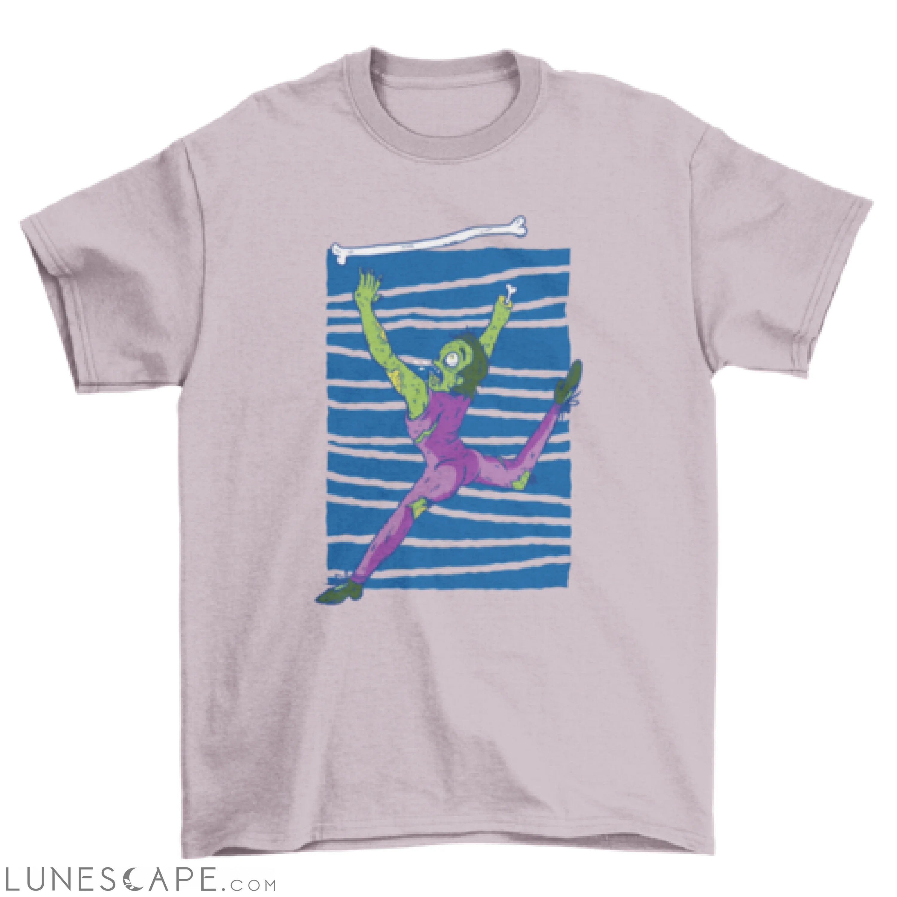 Zombie baton twirling t-shirt LUNESCAPE