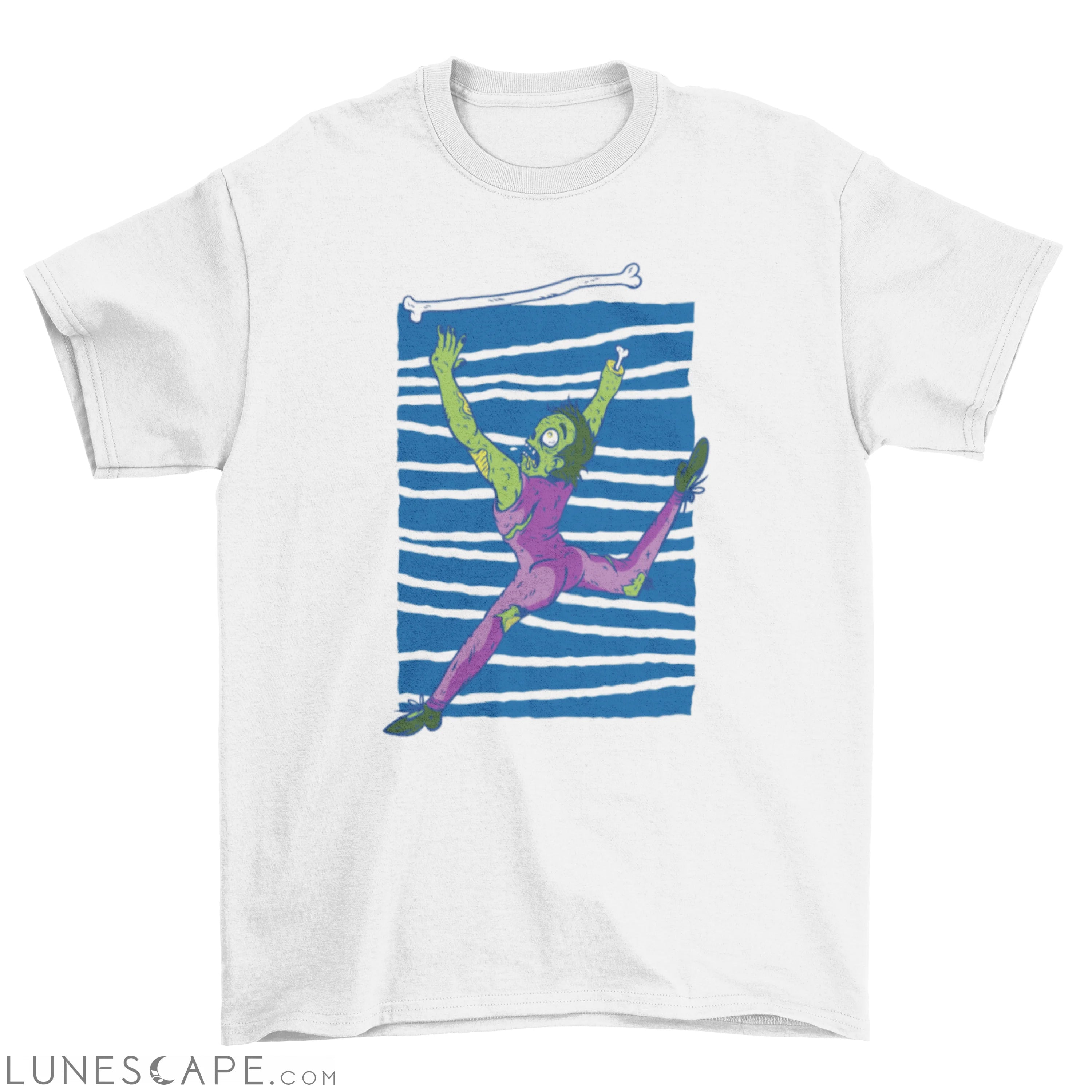 Zombie baton twirling t-shirt LUNESCAPE