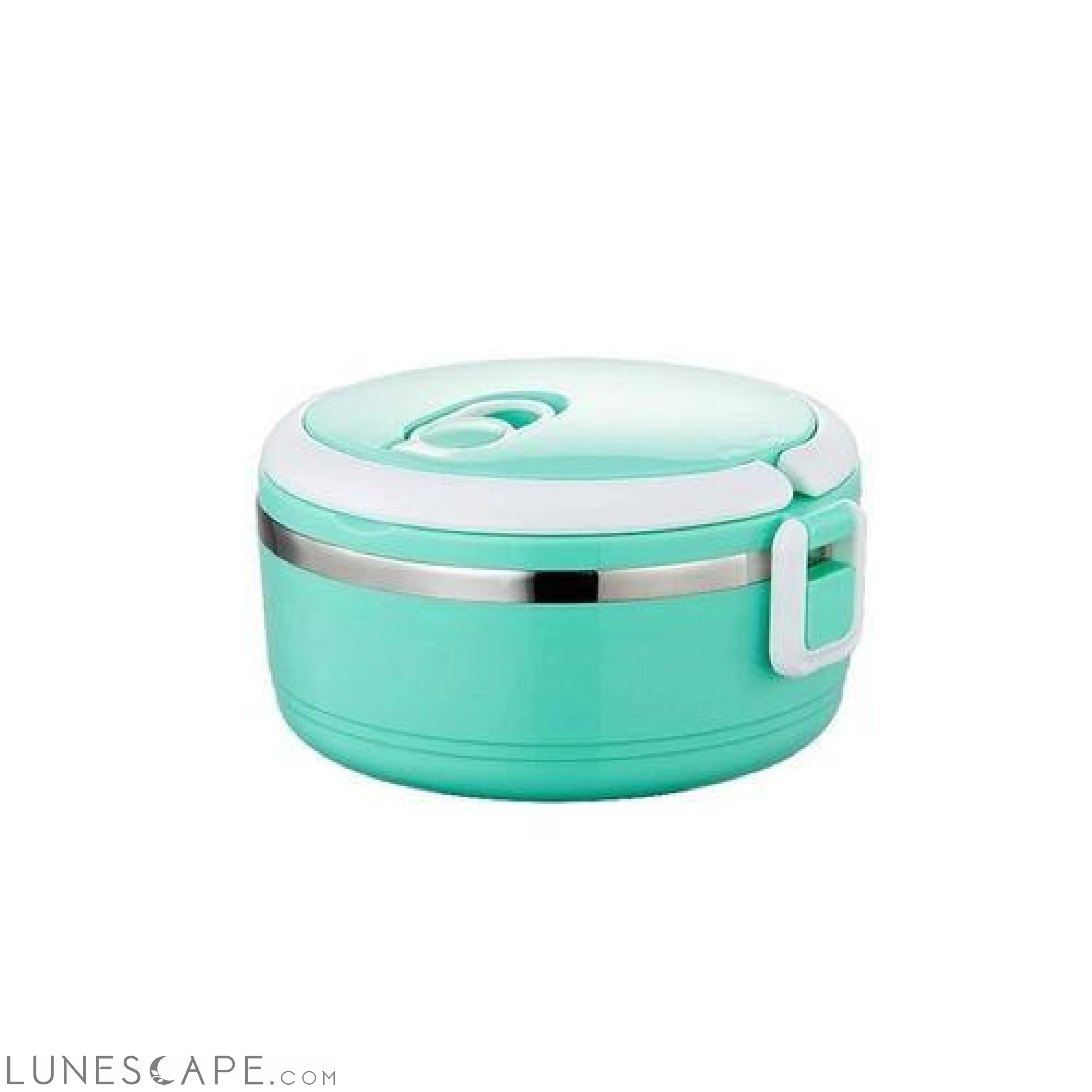 1-Tier Stackable Thermal Lunchbox - Green LUNESCAPE