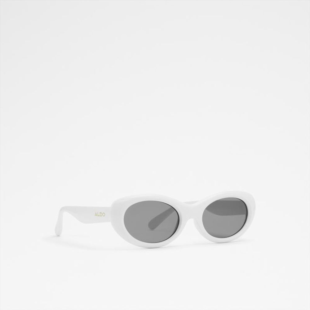 ALDO White Polycarbonate Sunglasses