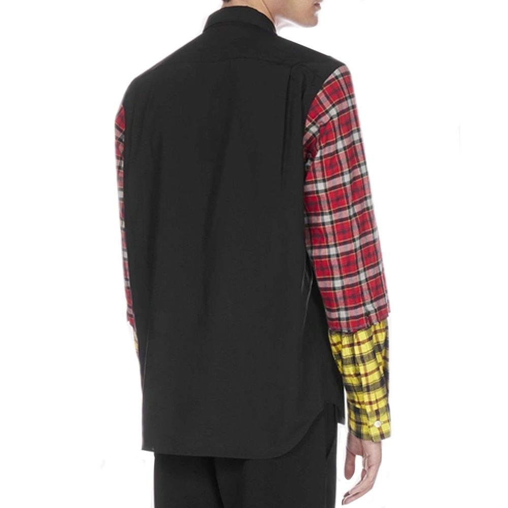 Comme Des Garçons Black Cotton Dress Shirt