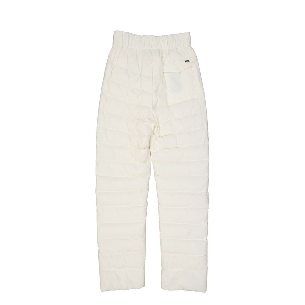 Herno White Barrel Pants