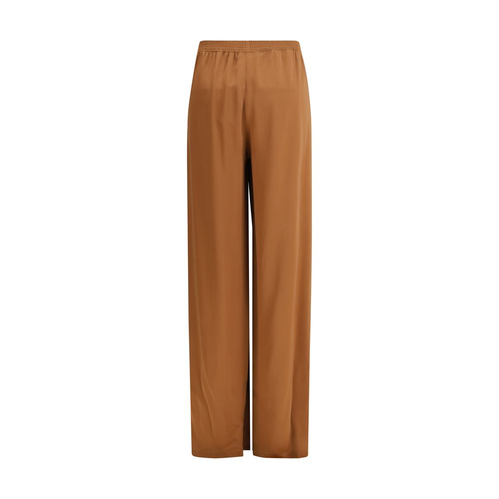 Fabiana Filippi Brown Viscose Casual Pants