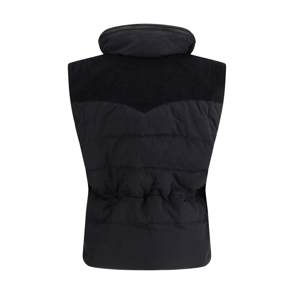 Isabel Marant Étoile Black Polyamide Sleeveless Jacket