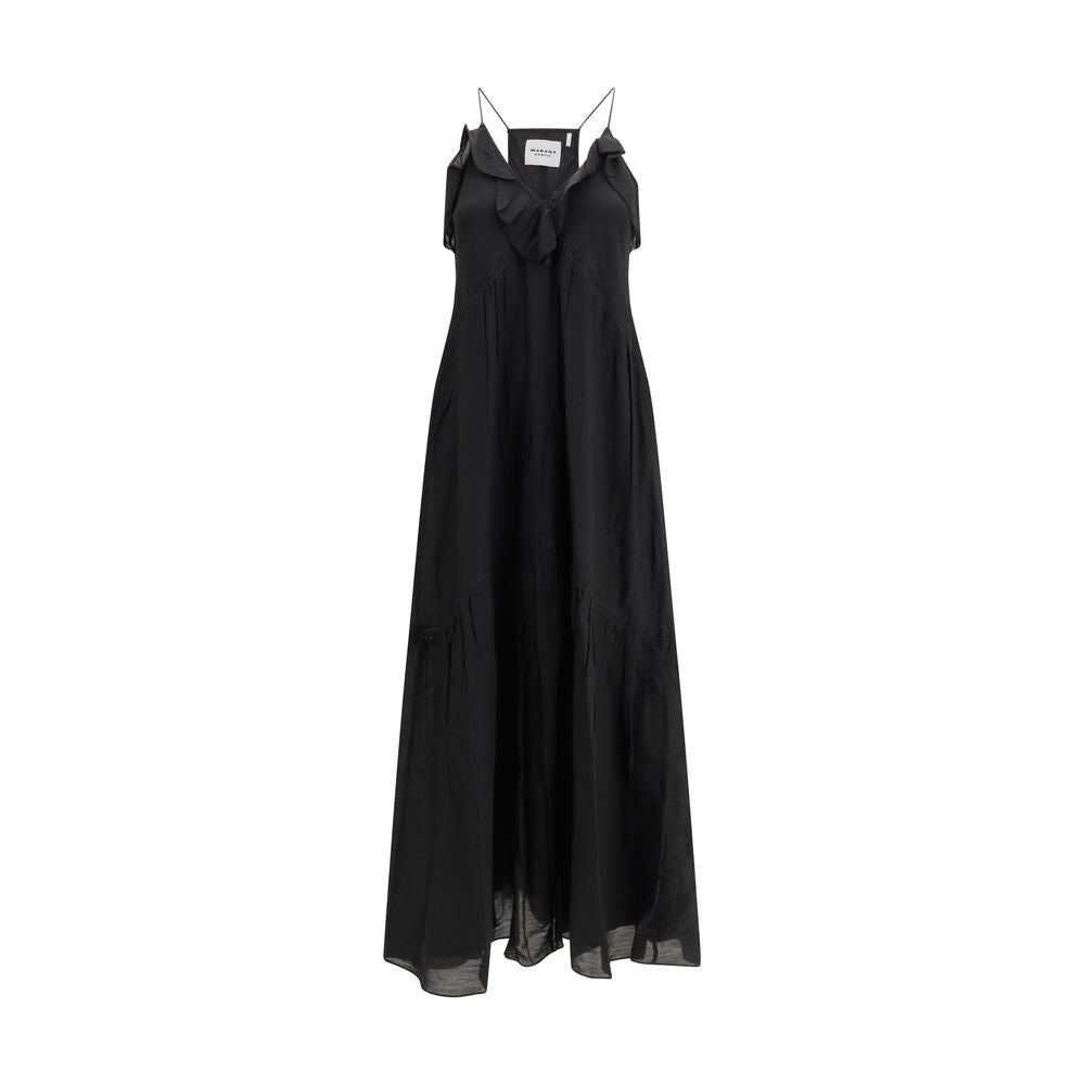 Isabel Marant Étoile Black Cotton Casual Dress