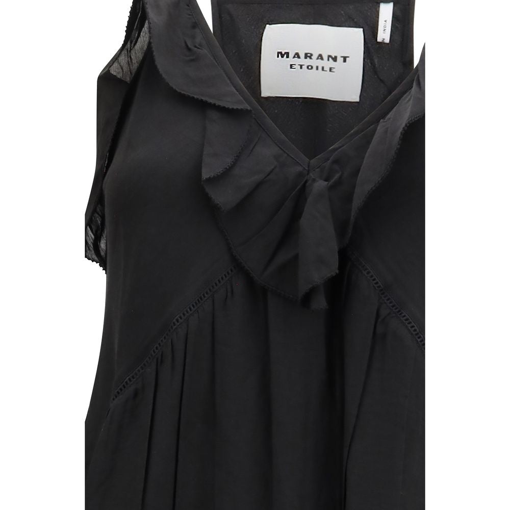 Isabel Marant Étoile Black Cotton Casual Dress