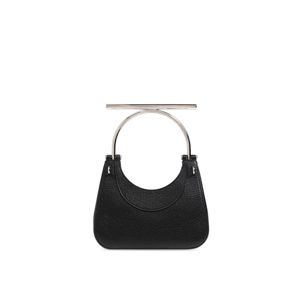 Alexander McQueen Black Lamb Leather Handbag LUNESCAPE