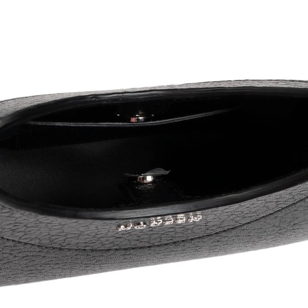 Alexander McQueen Black Lamb Leather Handbag LUNESCAPE