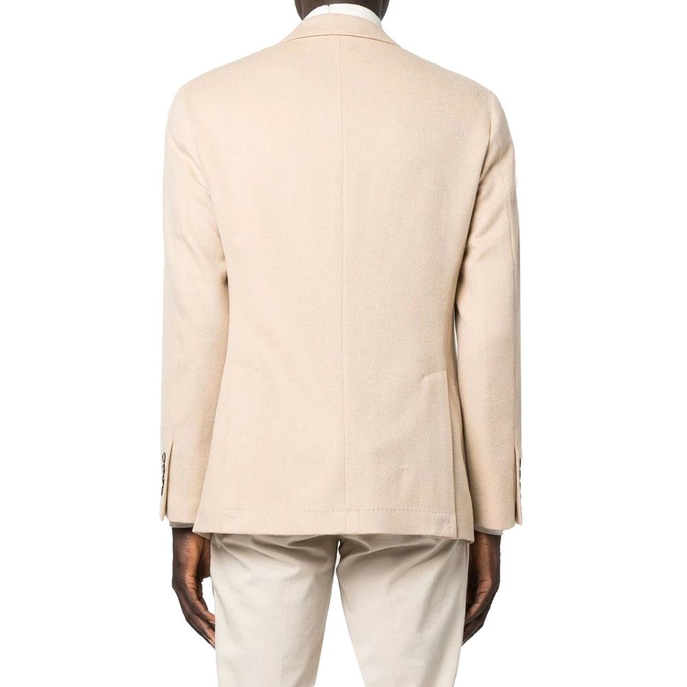 Brunello Cucinelli Beige Wool Blazer