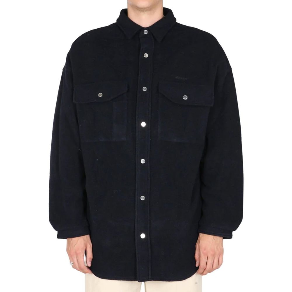 Ambush Blue Marabou Shell Jacket