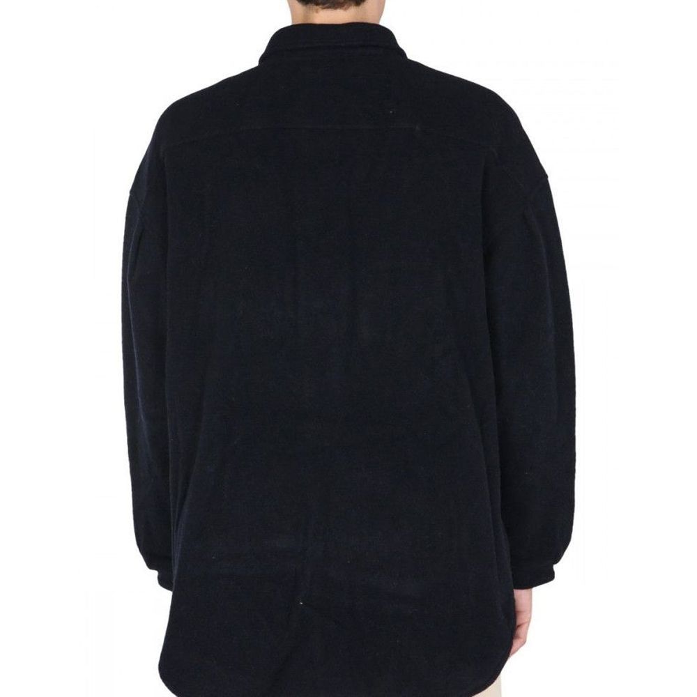 Ambush Blue Marabou Shell Jacket